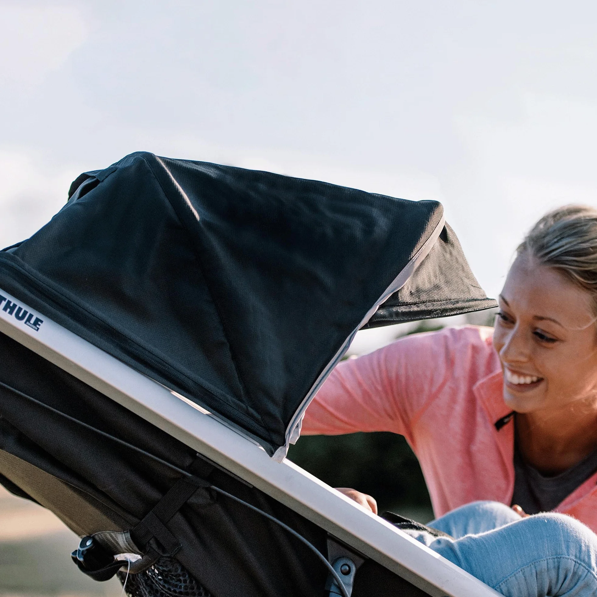 Thule Glide2 Jet Poussette Noir Uni Mixte Adulte