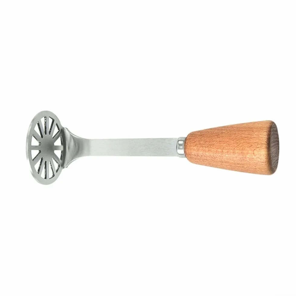 Presse-purée solide en bois pour pommes de terre et patates douces