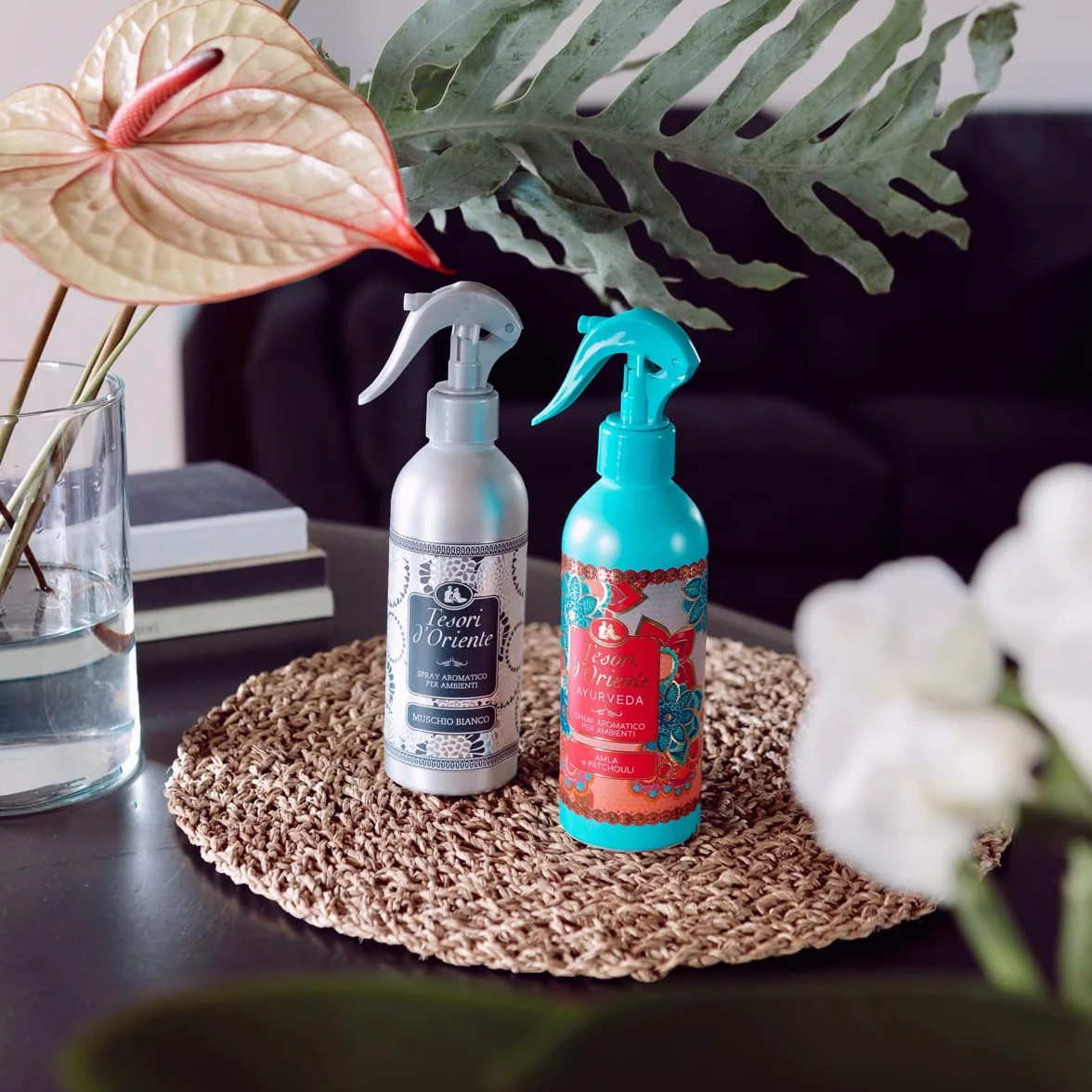 Tesori d'Oriente Muschio Bianco Spray Aromatico Ambienti e Tessuti 250 ml