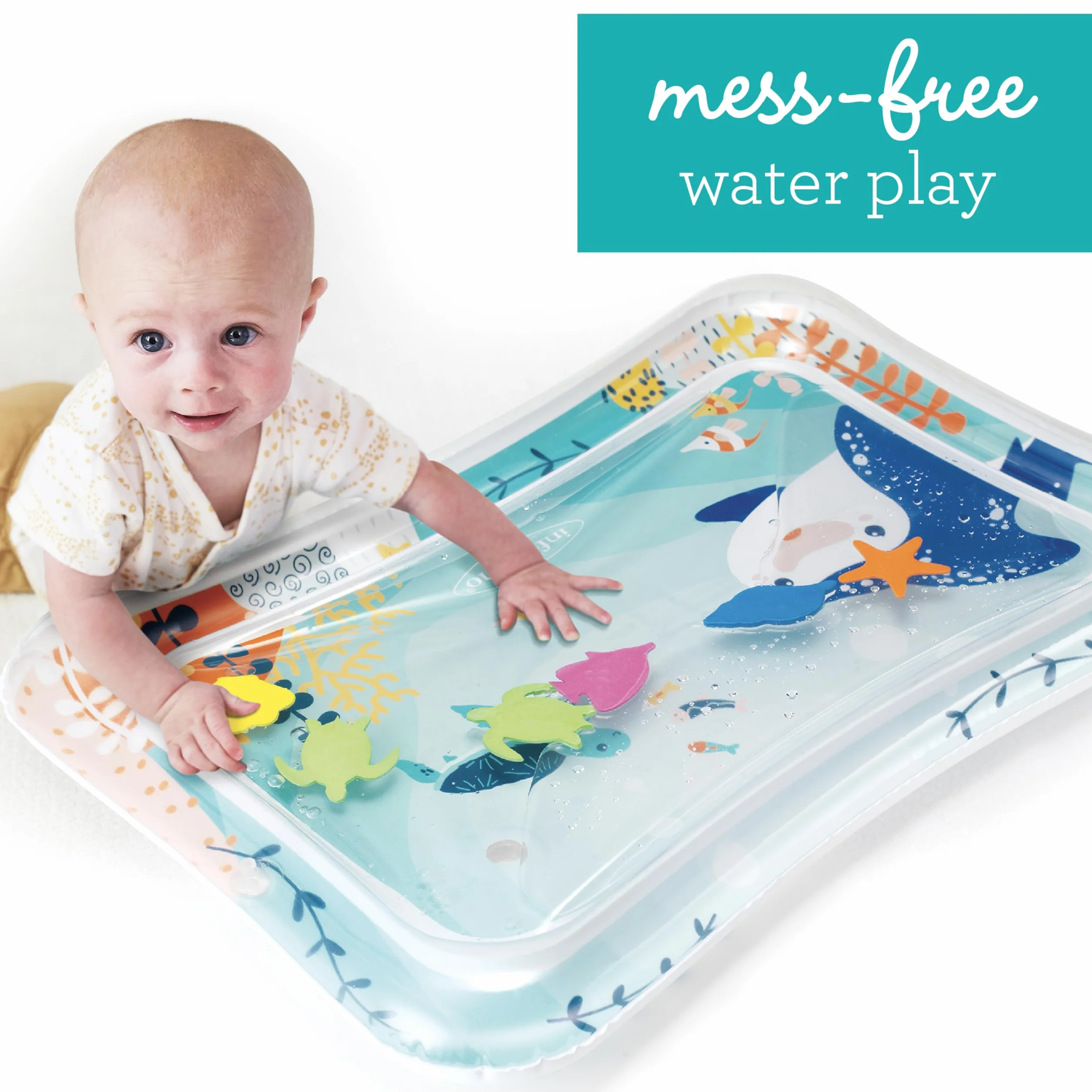 Infantino Tapis d'eau Jumbo Pat & Play pour bébé 3 mois+