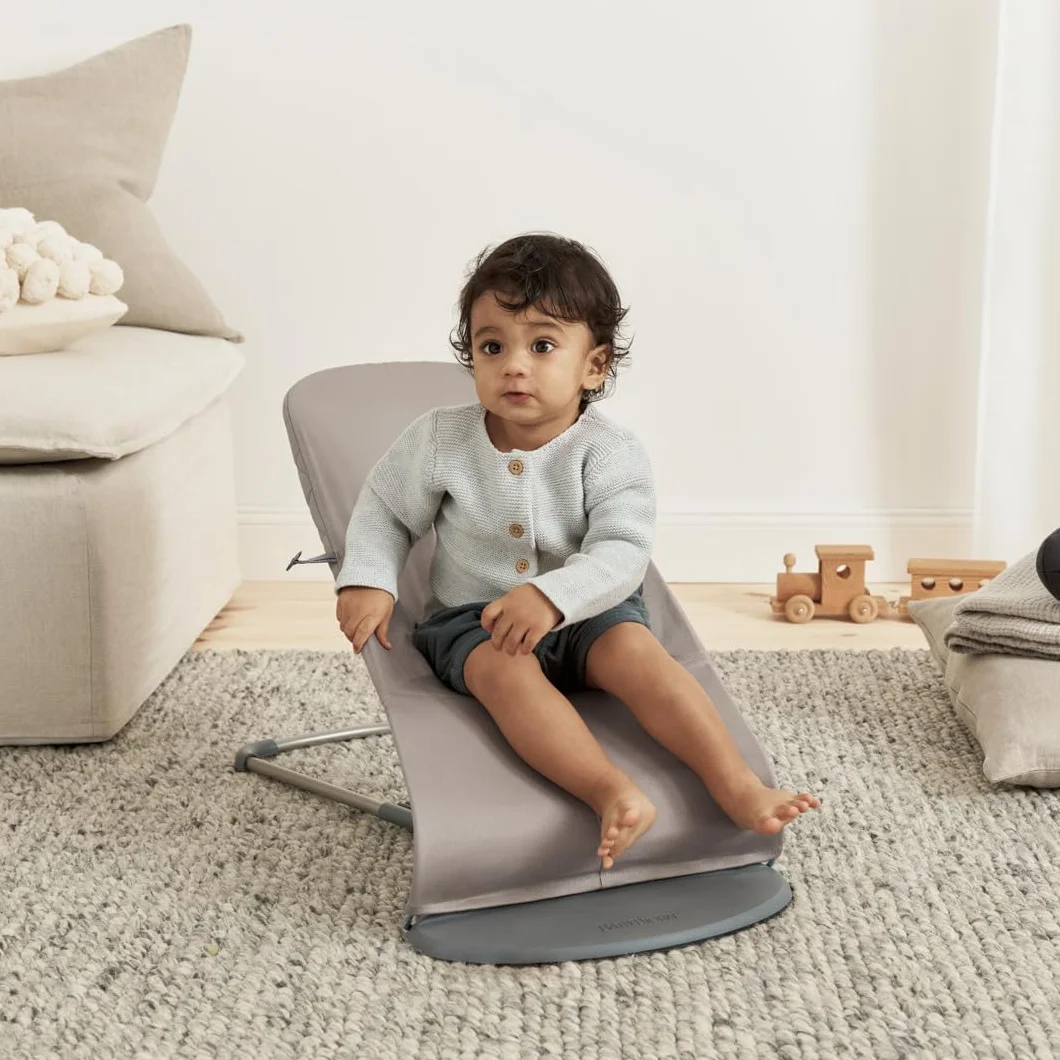 BabyBjörn Transat Bliss Tissé Matelassage classique Gris sable