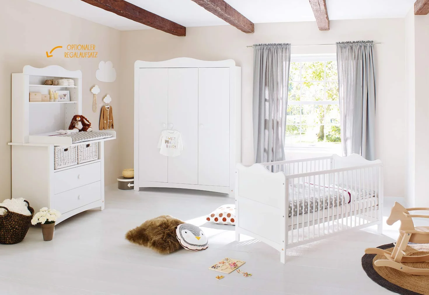 PINOLINO Florentina Blanc étagère Chambre d'enfant 1 pièce