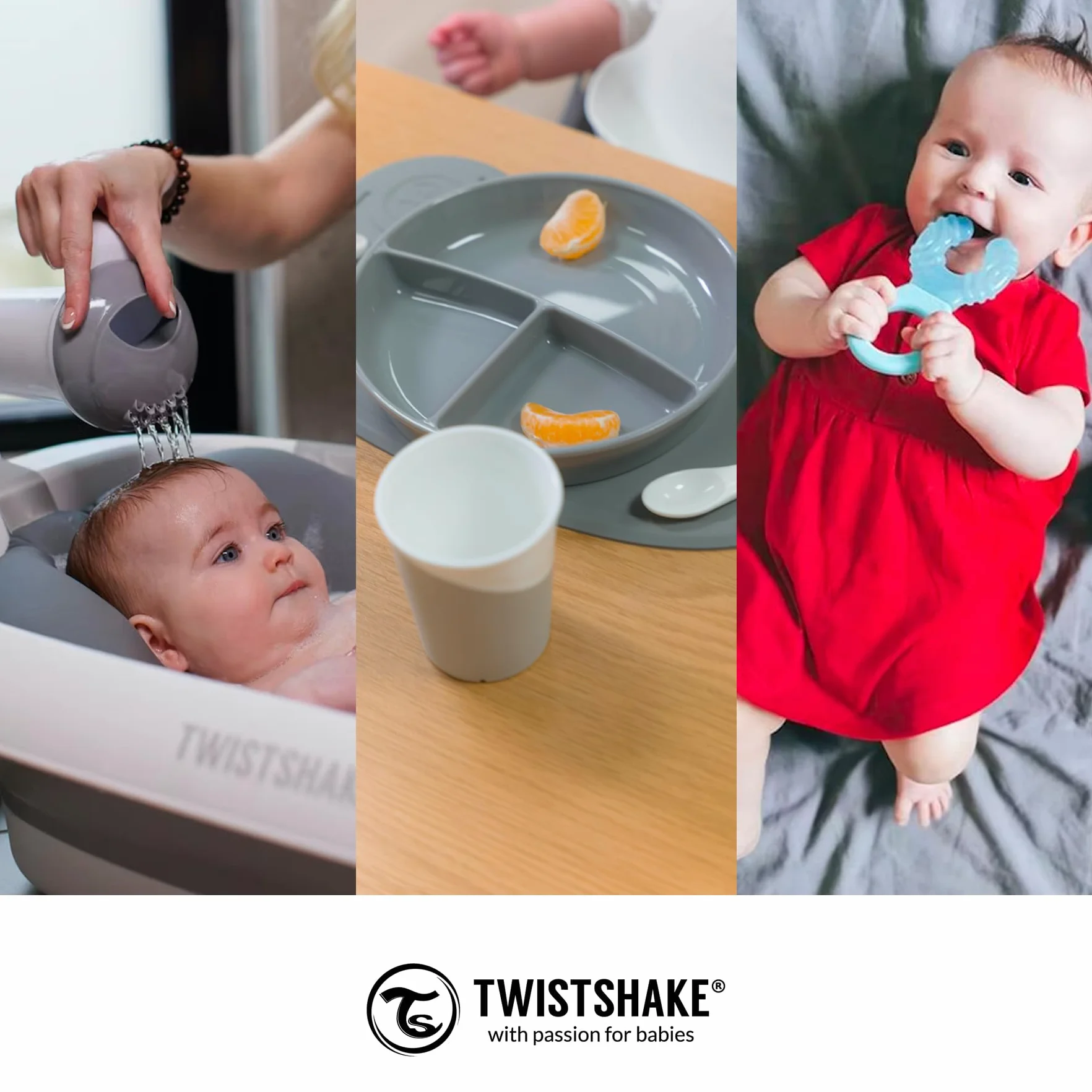 Twistshake Tasse de Paille 360 ml – Gobelet Bébé Anti-Fuite – Bouteille d’Eau Anti-Déversement – Rose