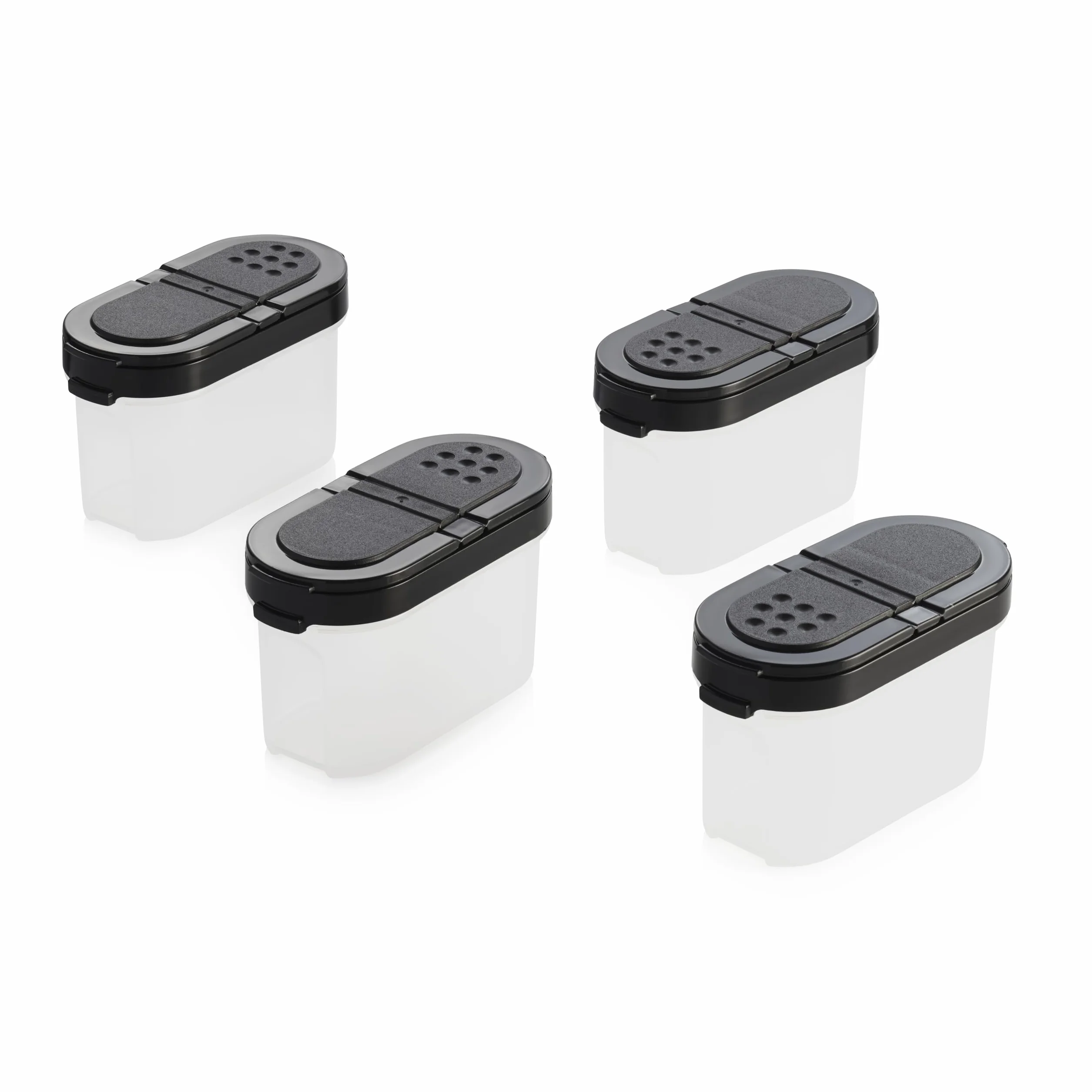 Tupperware Lot de 4 petits shakers à épices, sans BPA, passe au lave-vaisselle