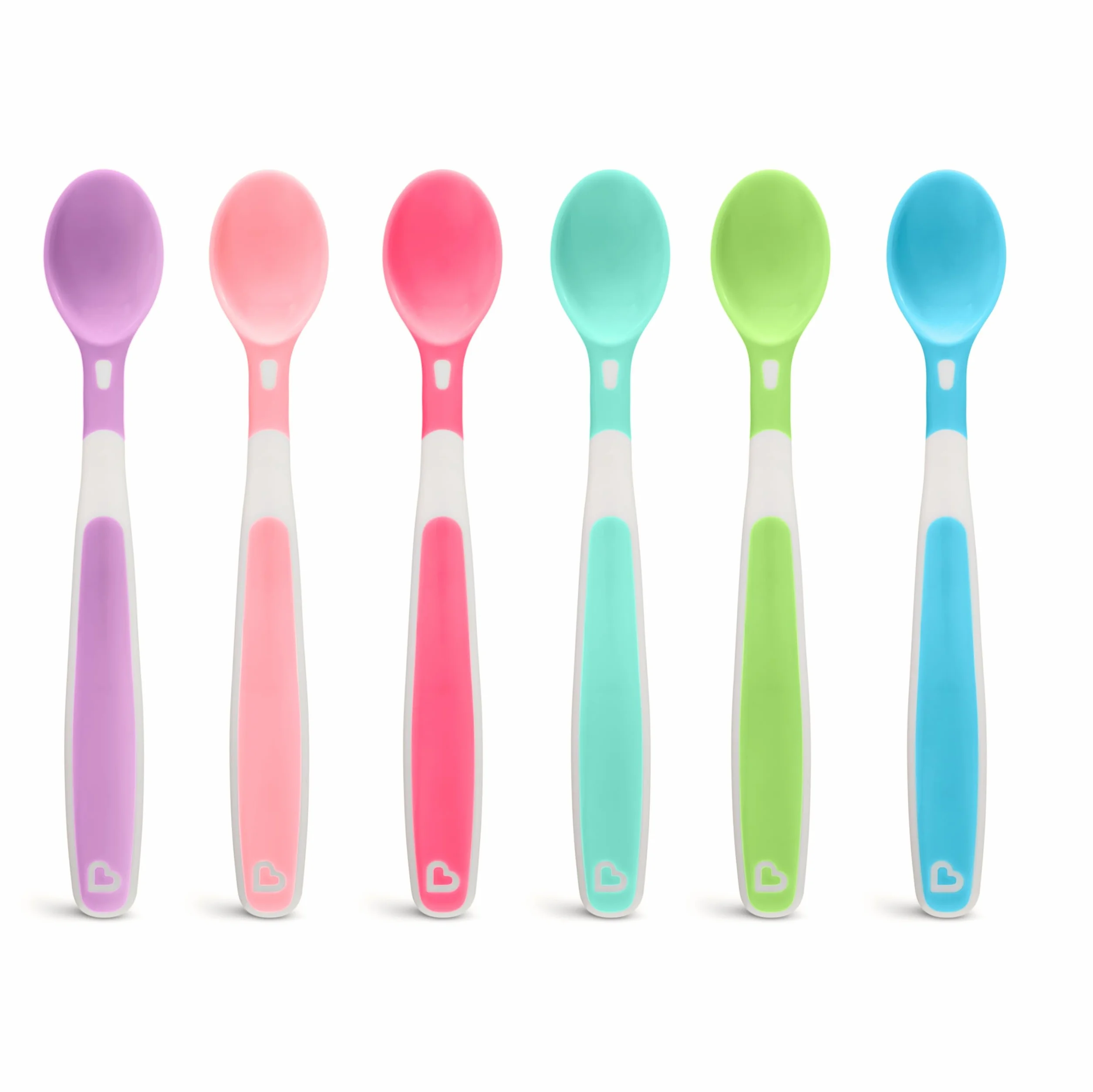 Munchkin Cuillères à Embout Souple Bébé 6 Pack Sans BPA