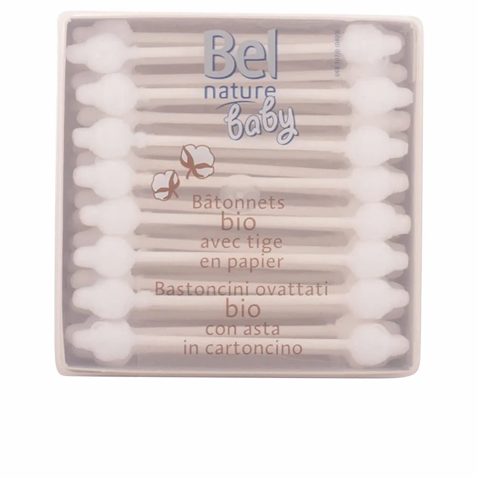 Bel Nature Batônnets Bio Sécurité Bébé, Blanc, Pack de 60