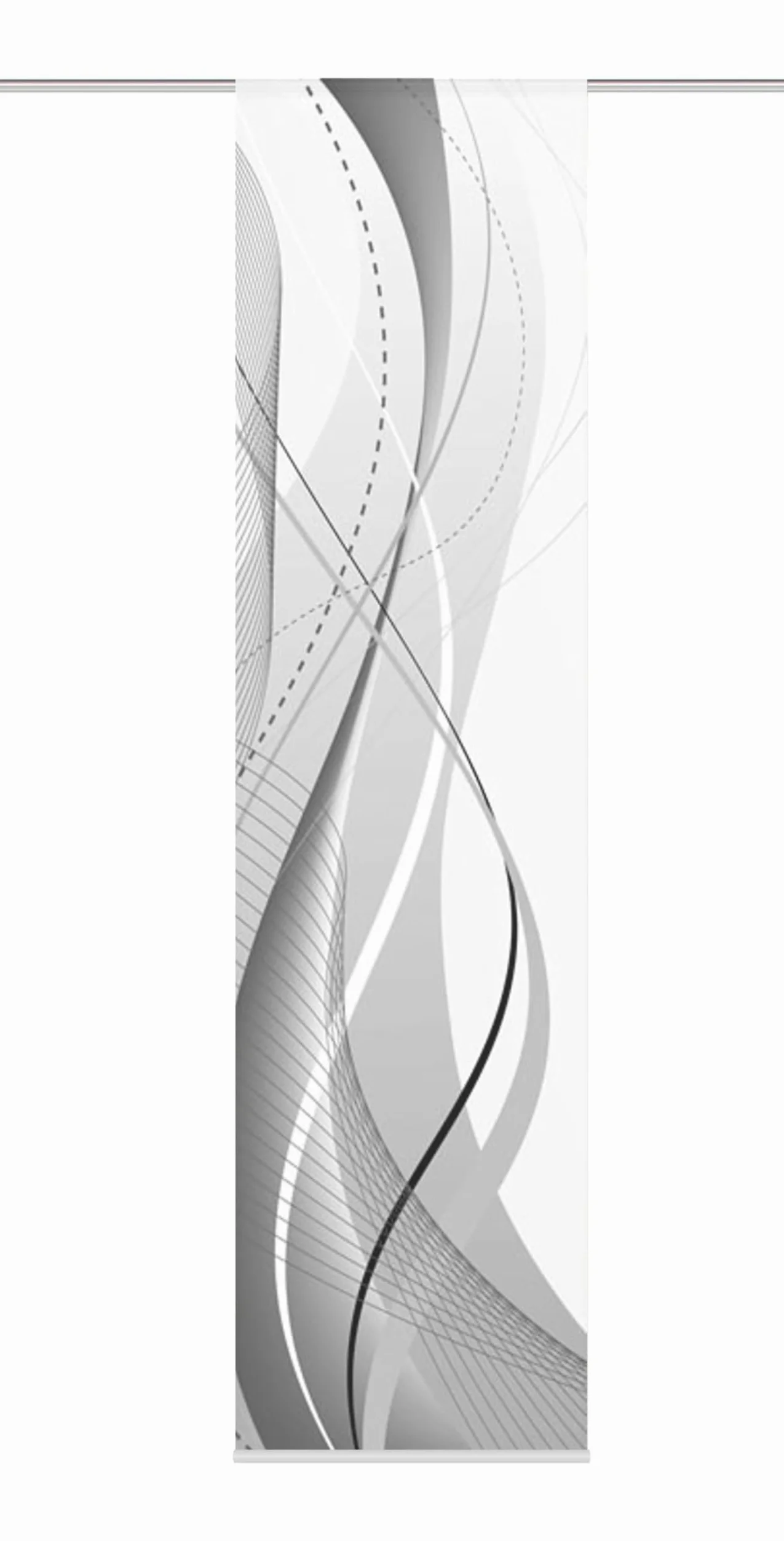 Home Fashion 87152-703 Panneau Japonais Polyester H:245 x W: 60 cm - GRIS