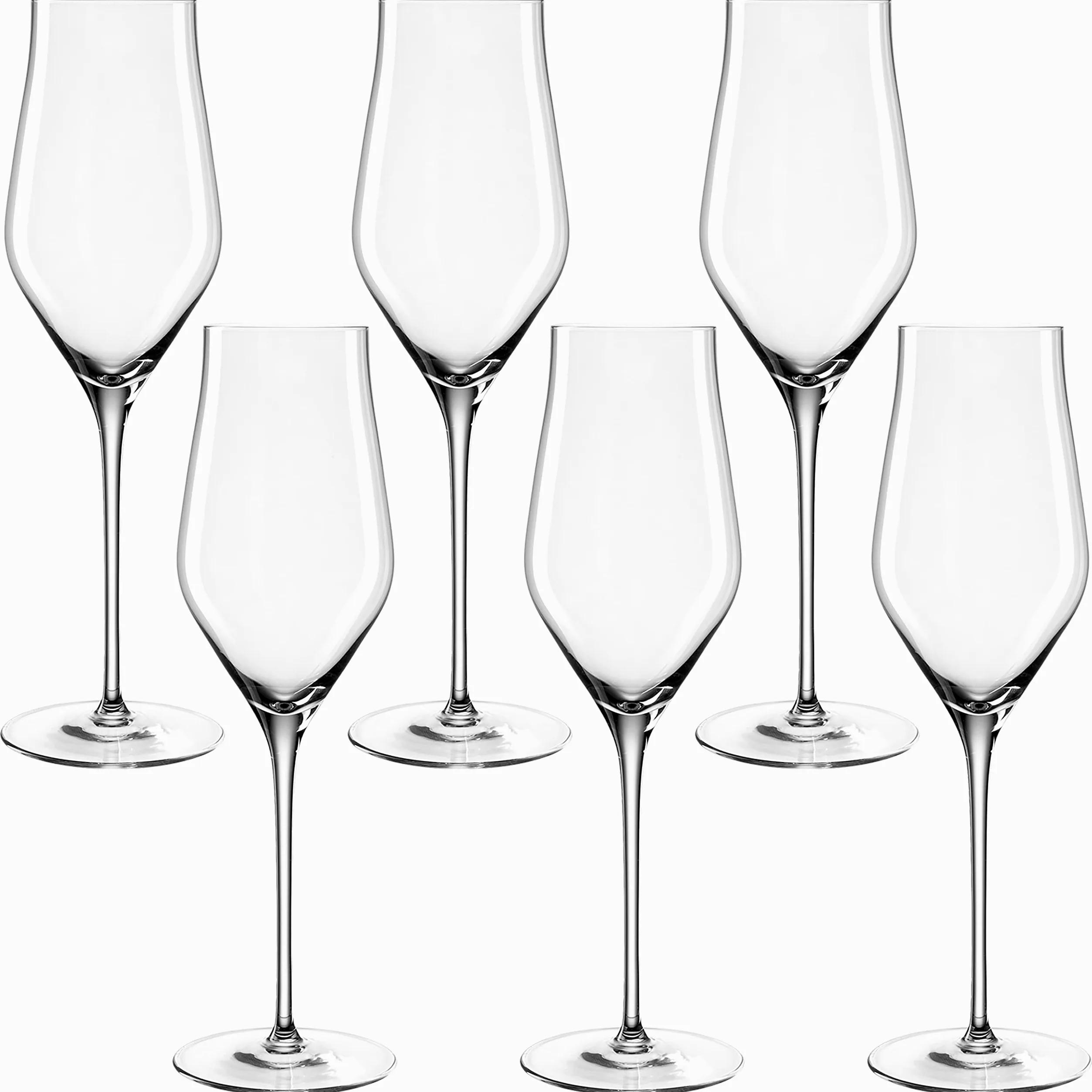 LEONARDO HOME Brunelli 066408 Lot de 6 flûtes à champagne 340 ml