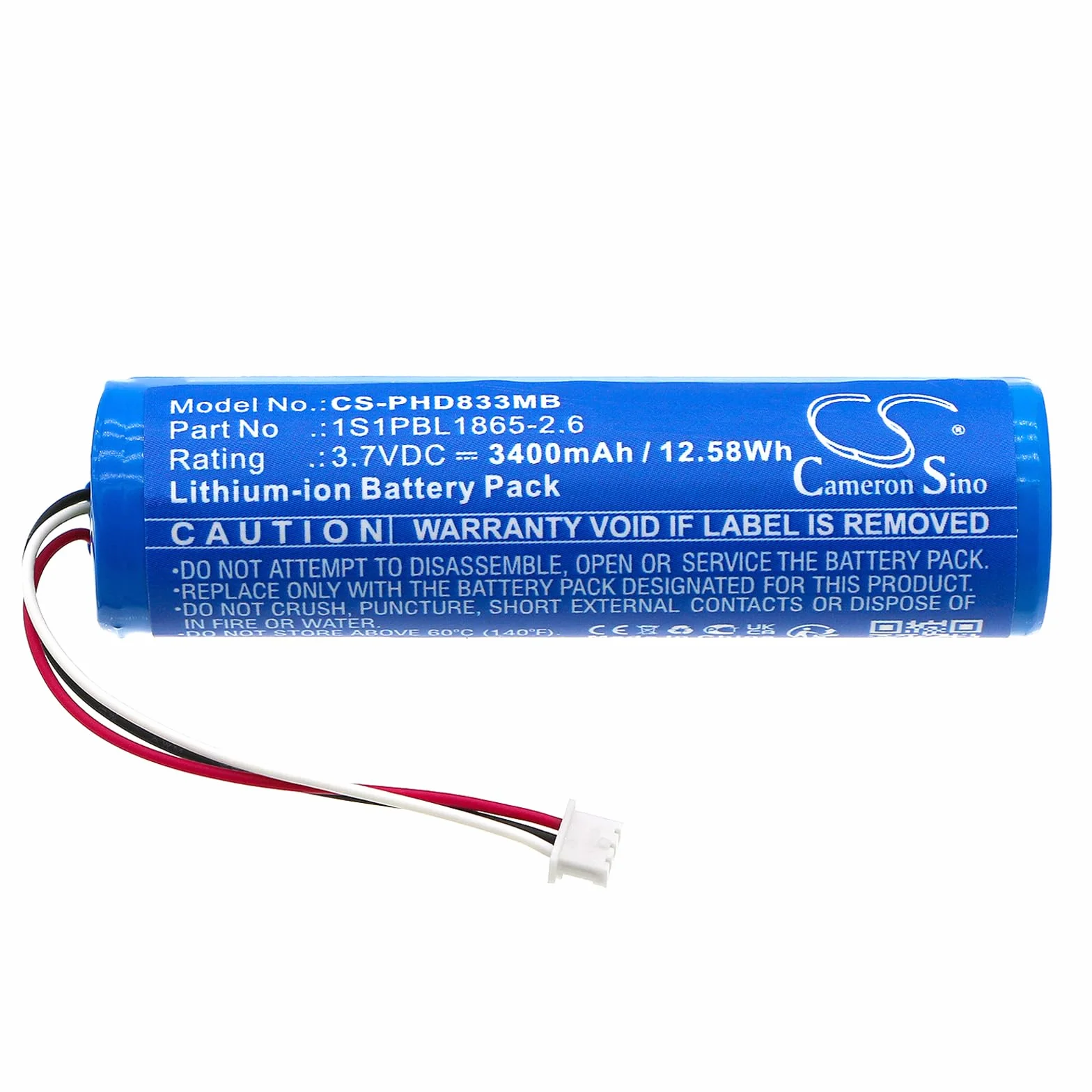 Cameron Sino Batterie de remplacement 3400 mAh pour Philips Avent SCD831