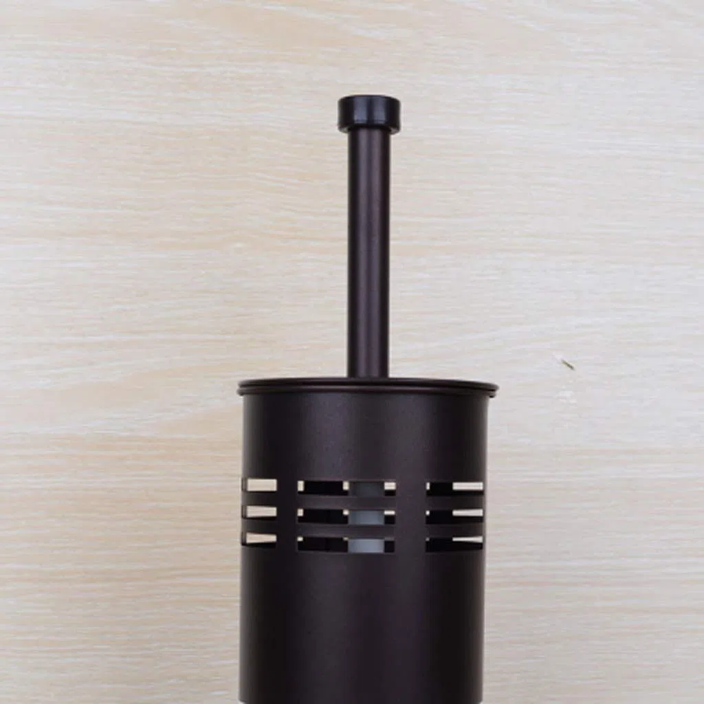 Toilettes Brosse de Toilette en métal Brosse, Convient for Toilettes Grand et Toilettes Porte-Brosse WC Brosse