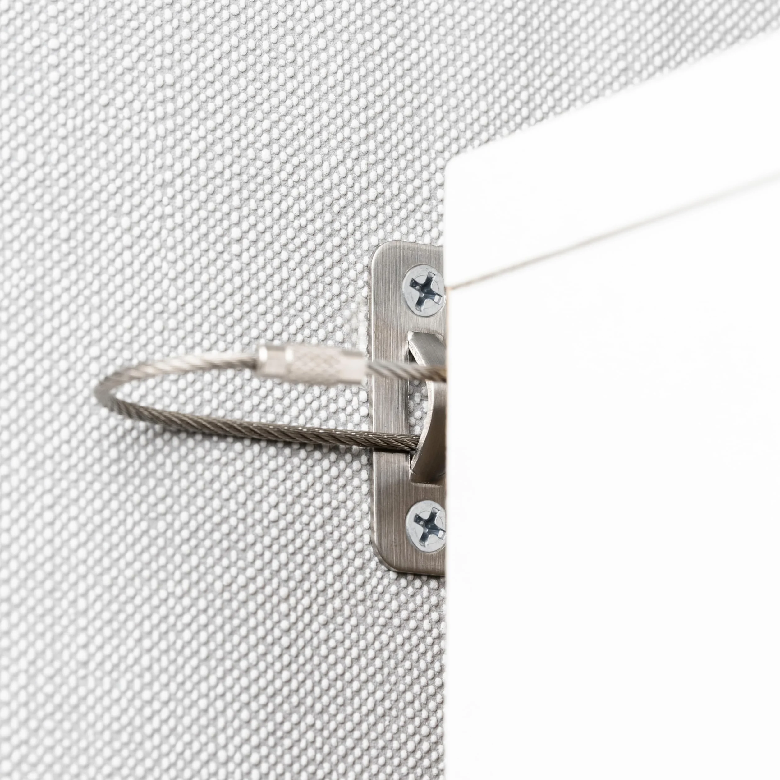 Protection anti-basculement métal 12 paquets pour étagères commodes armoires kit fixation