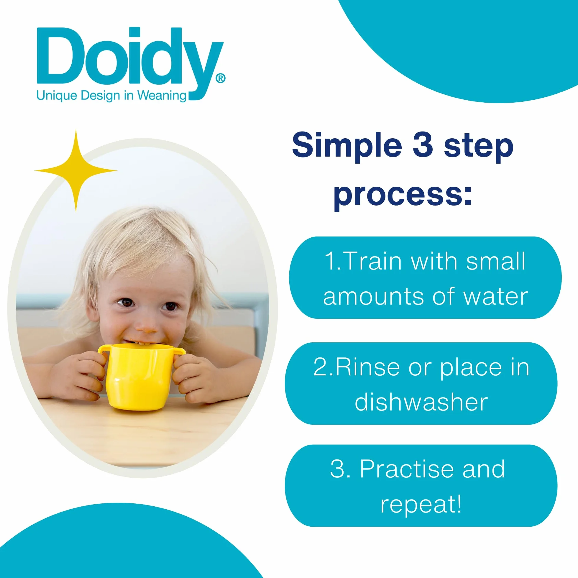 Bickiepegs Tasse d'apprentissage