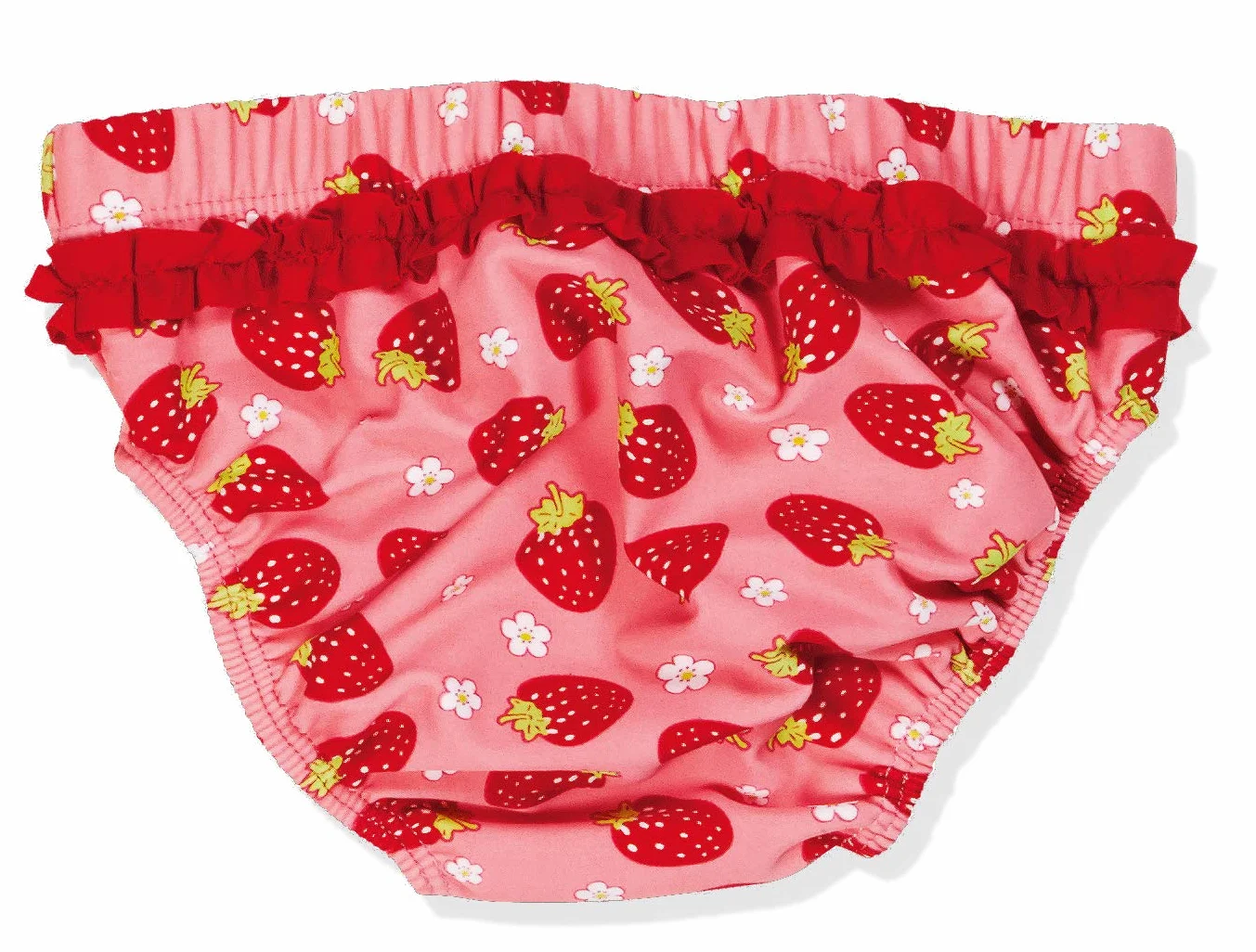 Playshoes UV-Schutz Windelhose Erdbeeren Couche Culotte De Bain Rose 86