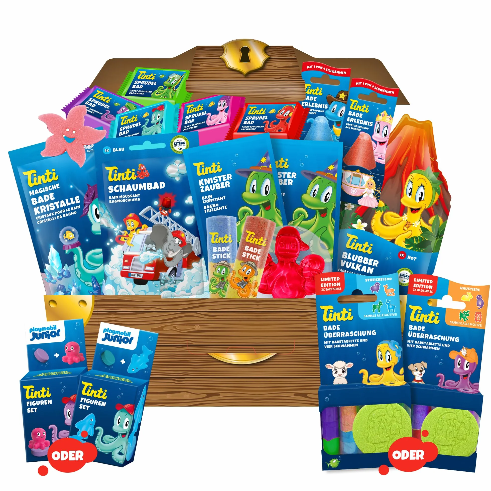 Tinti coffre de bain enfants 18 produits