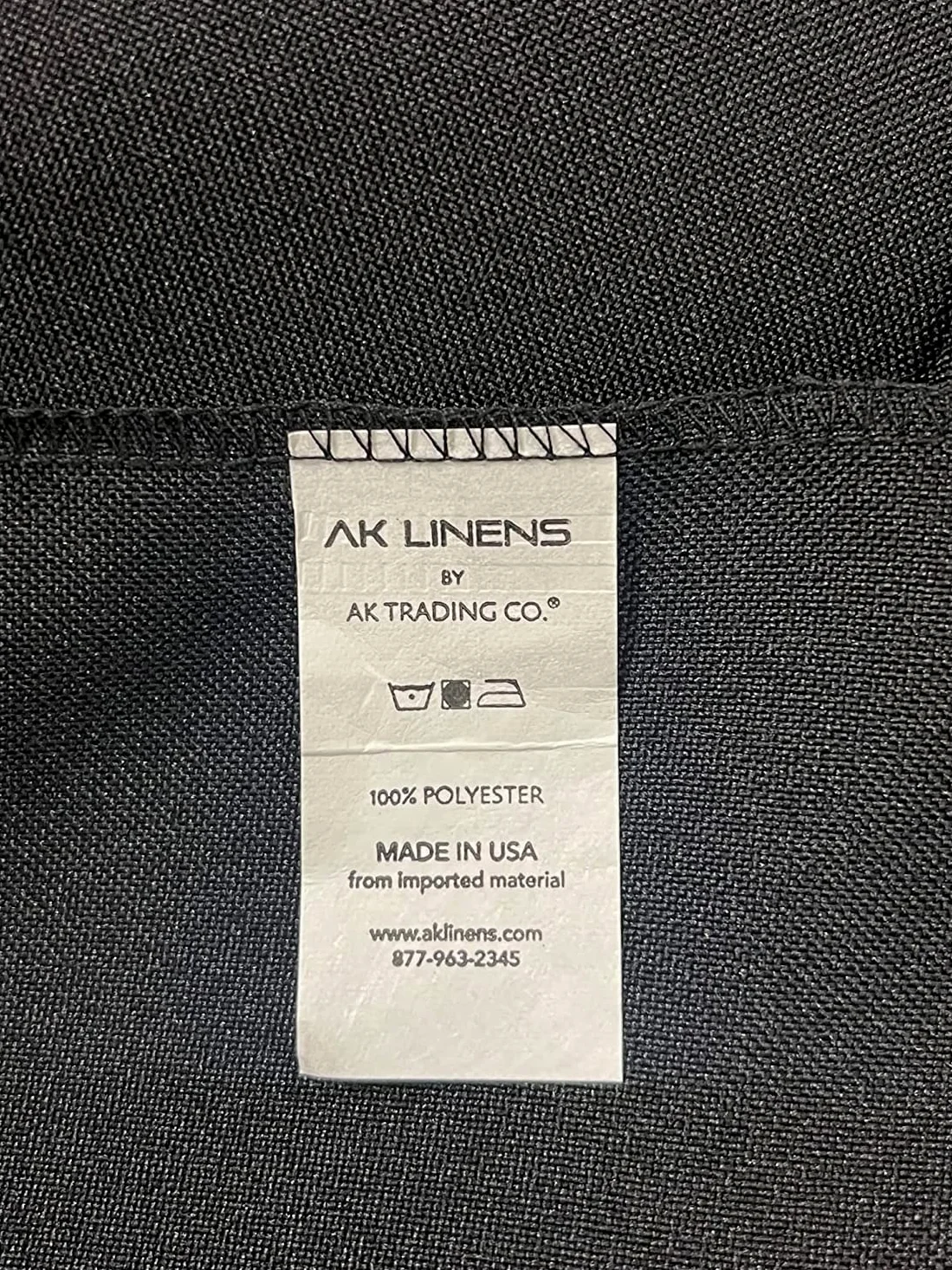 AK TRADING CO. Rideaux de Fond en Polyester avec Passe-Tringle - 3 x 3 m - pour cérémonie de Mariage, fête, décoration de fenêtre - Marron