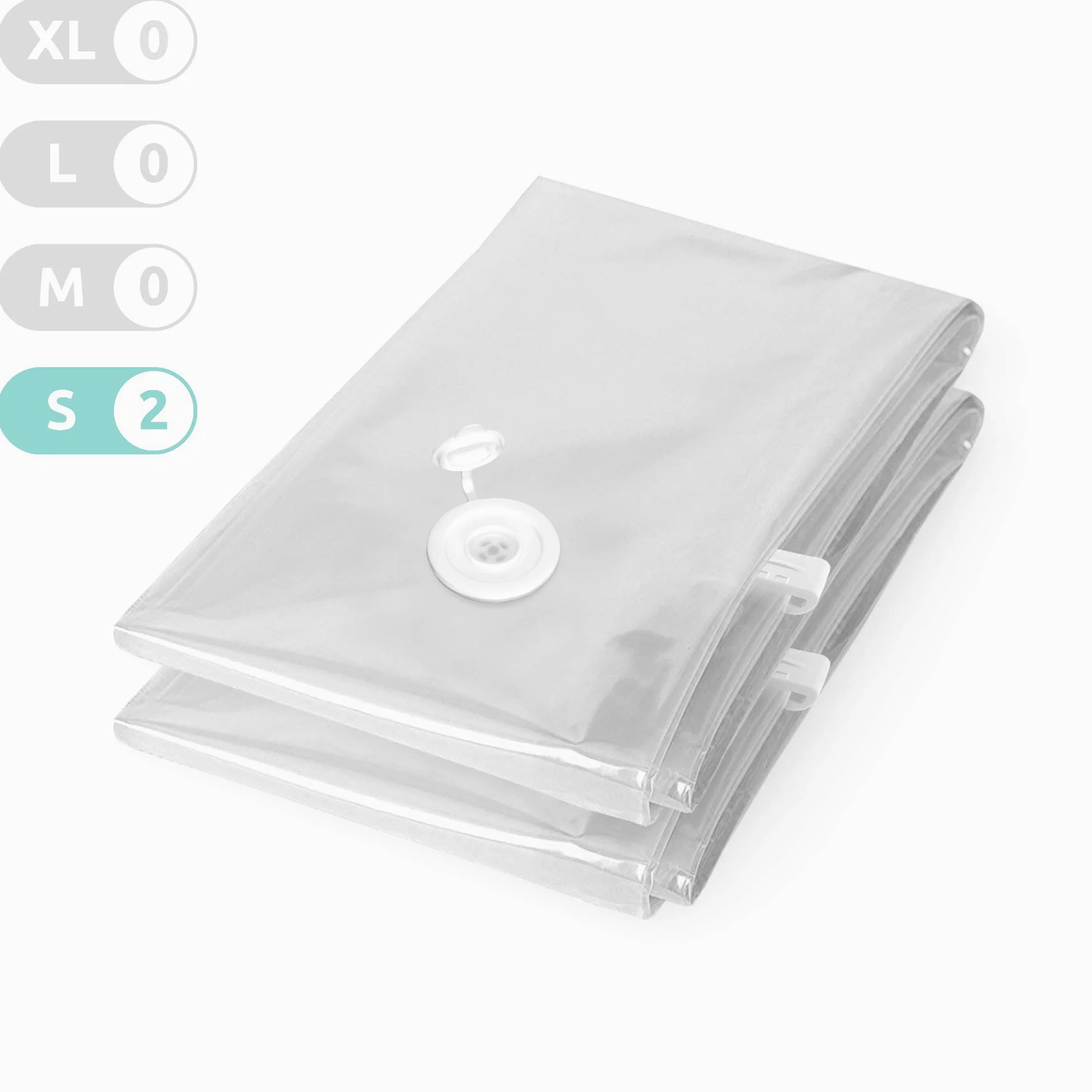 Compactor Set organisateur valise avec pompe électrique rechargeable et 6 sacs sous vide 40 x 60 cm, organisateur valise avec compression pour vêtements et accessoires