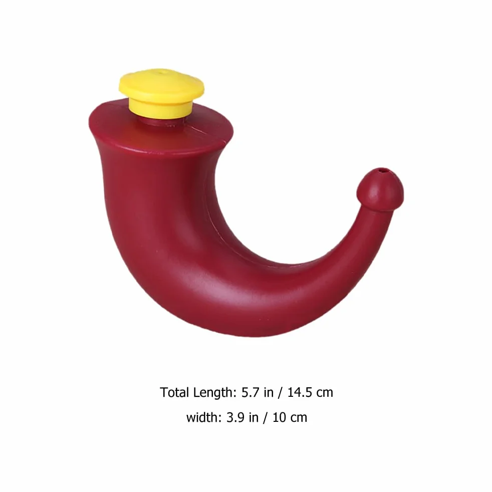 Healvian Neti Pot Rinçage Sinus Nettoyant Lavage Nez Irrigation Nasale Corne Yoga Soulagement Congestion