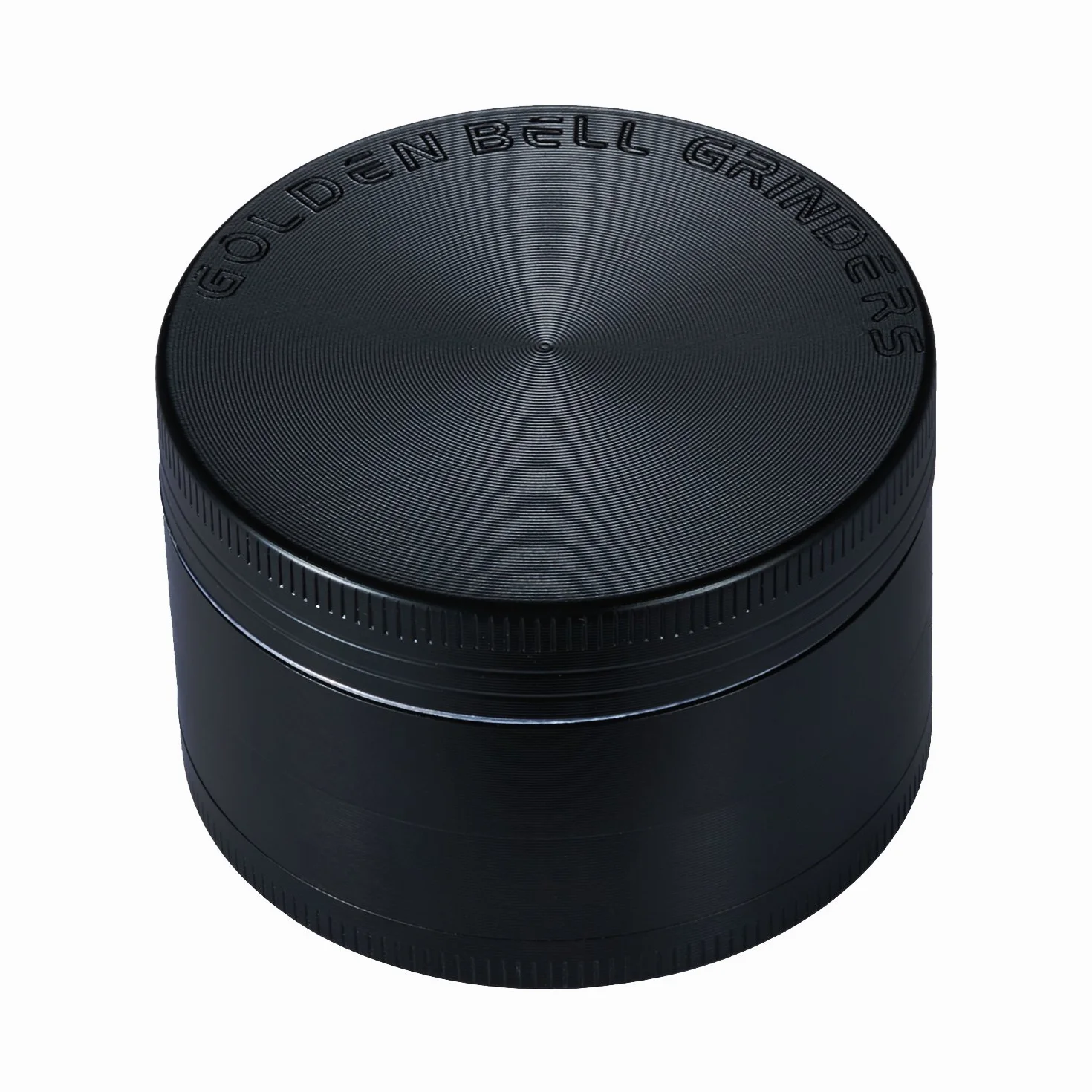 Moulin Grinder à Epices en Alliage de Zinc 53mm Noir