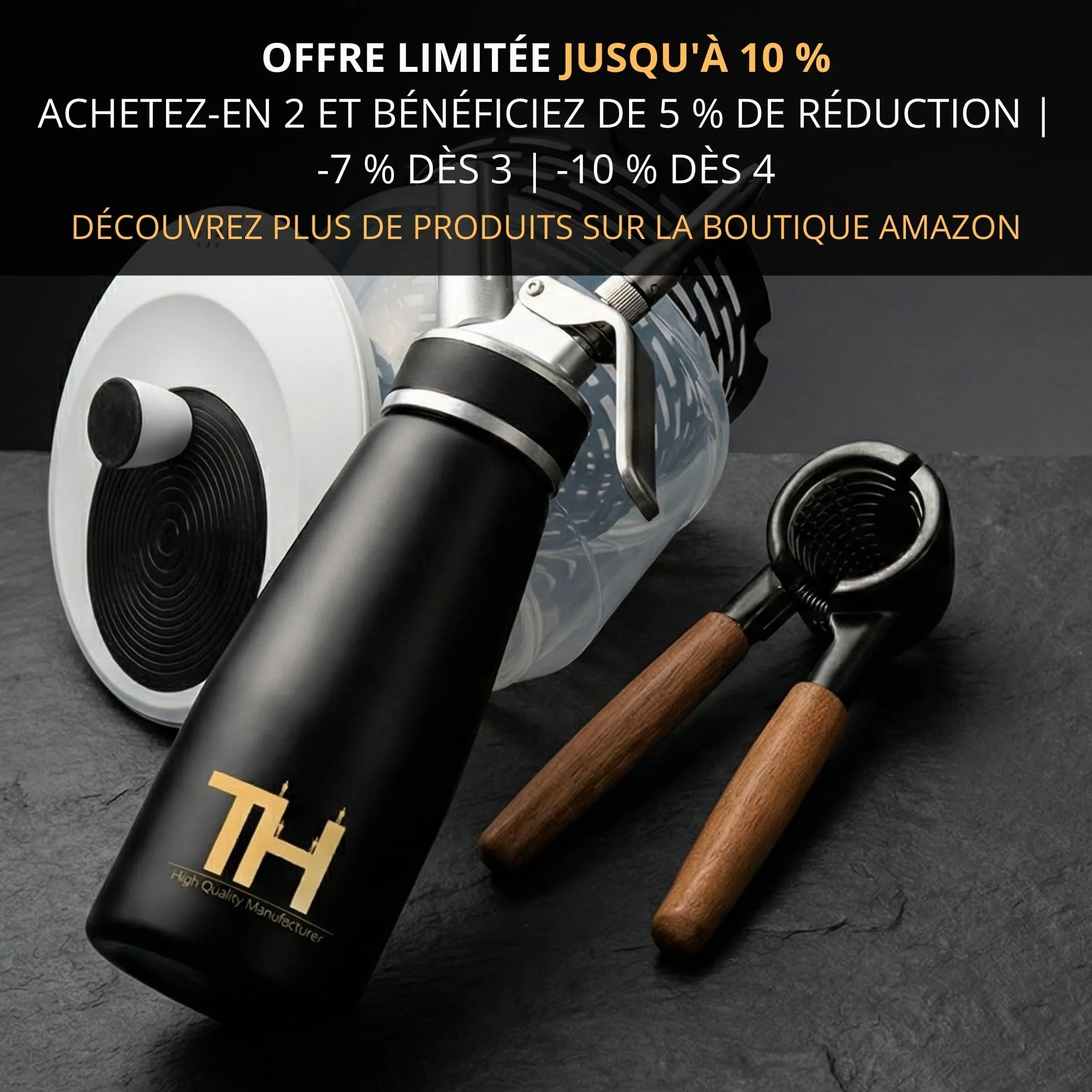 Thiru Premium Dénoyauteur de cerises grande capacité anti-éclaboussures Made in Germany