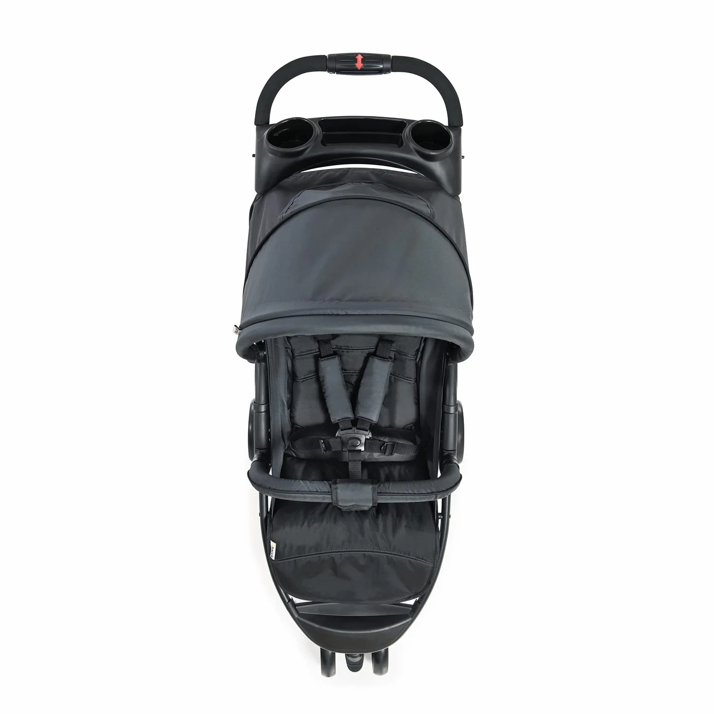 Hauck Poussette Compacte 3 Roues Citi Neo II, Pliable à 1 Main, Légère 7,3 kg, Noir