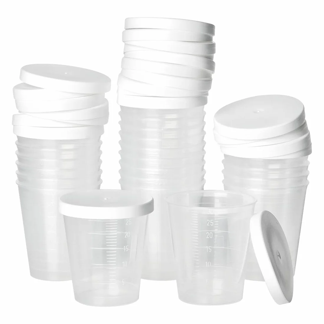 VBS 24 Mini-gobelets avec couvercle 30 ml