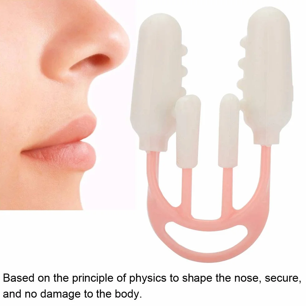Redresseur de nez tordu, Correcteur de nez pour le nez vers le haut, Pince-nez pratique pour affiner et sculpter le nez naturellement
