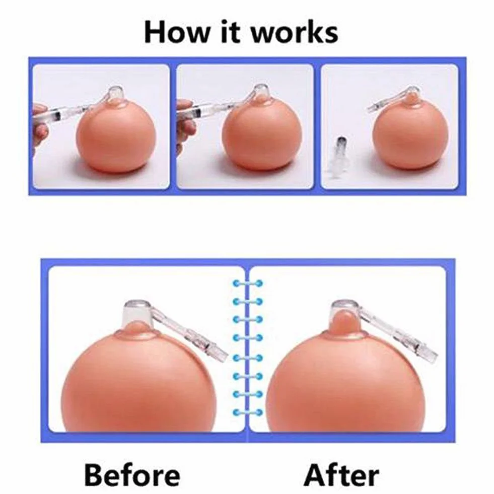 Wecando Lot de 2 correcteurs en silicone pour le traitement des inversés