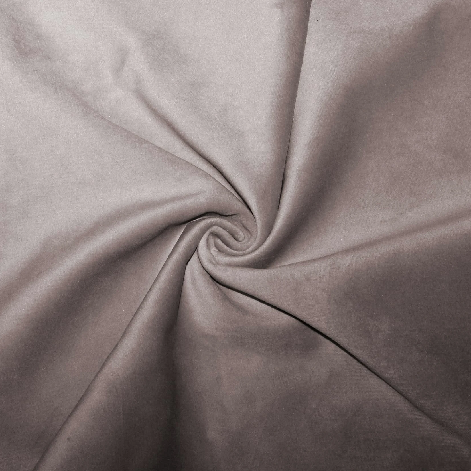 Rideau Isolant Et Occultant en Velours Doublé Polaire - Velours 100% Polyester - Thermique Phonique - pour Chambre Salon - Ruban Thermocollant Inclus - 135 x 280 cm - Taupe