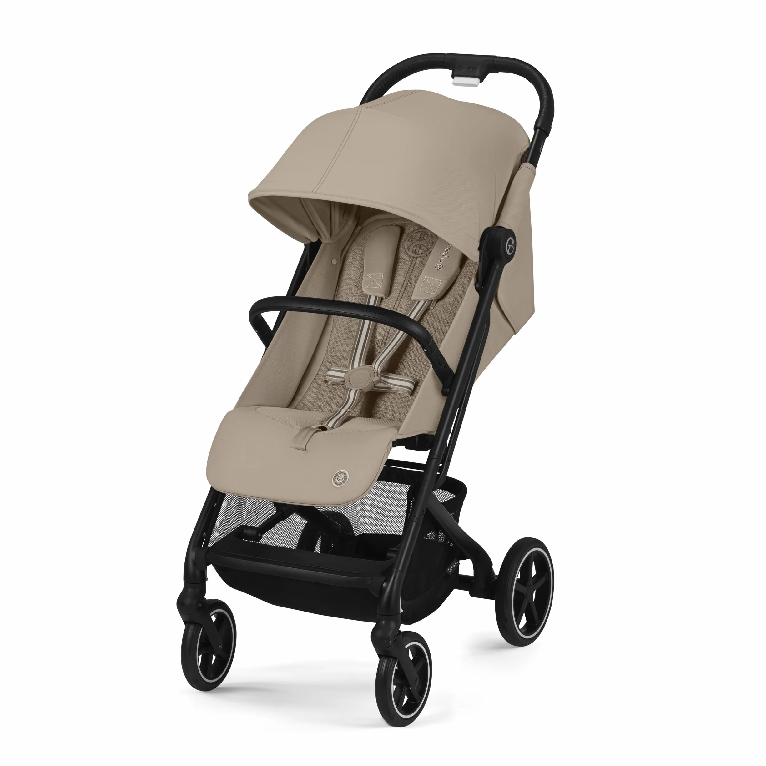 Cybex Gold Beezy Poussette compacte ergonomique, naissance à 4 ans (22 kg), Almond Beige