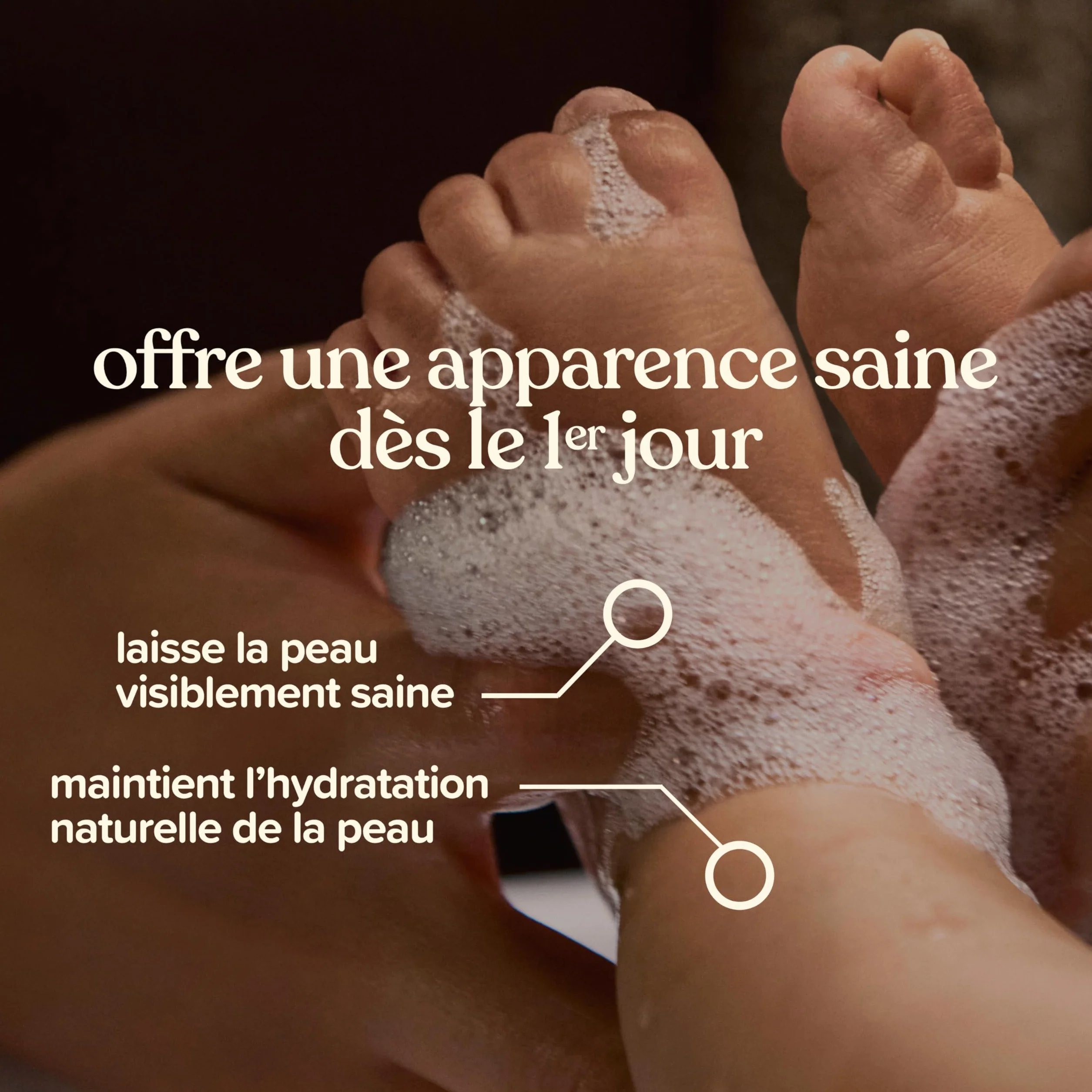 Johnson's Baby Bain 500 mL Testé par des pédiatres et des dermatologues Formule sans colorants pH équilibré