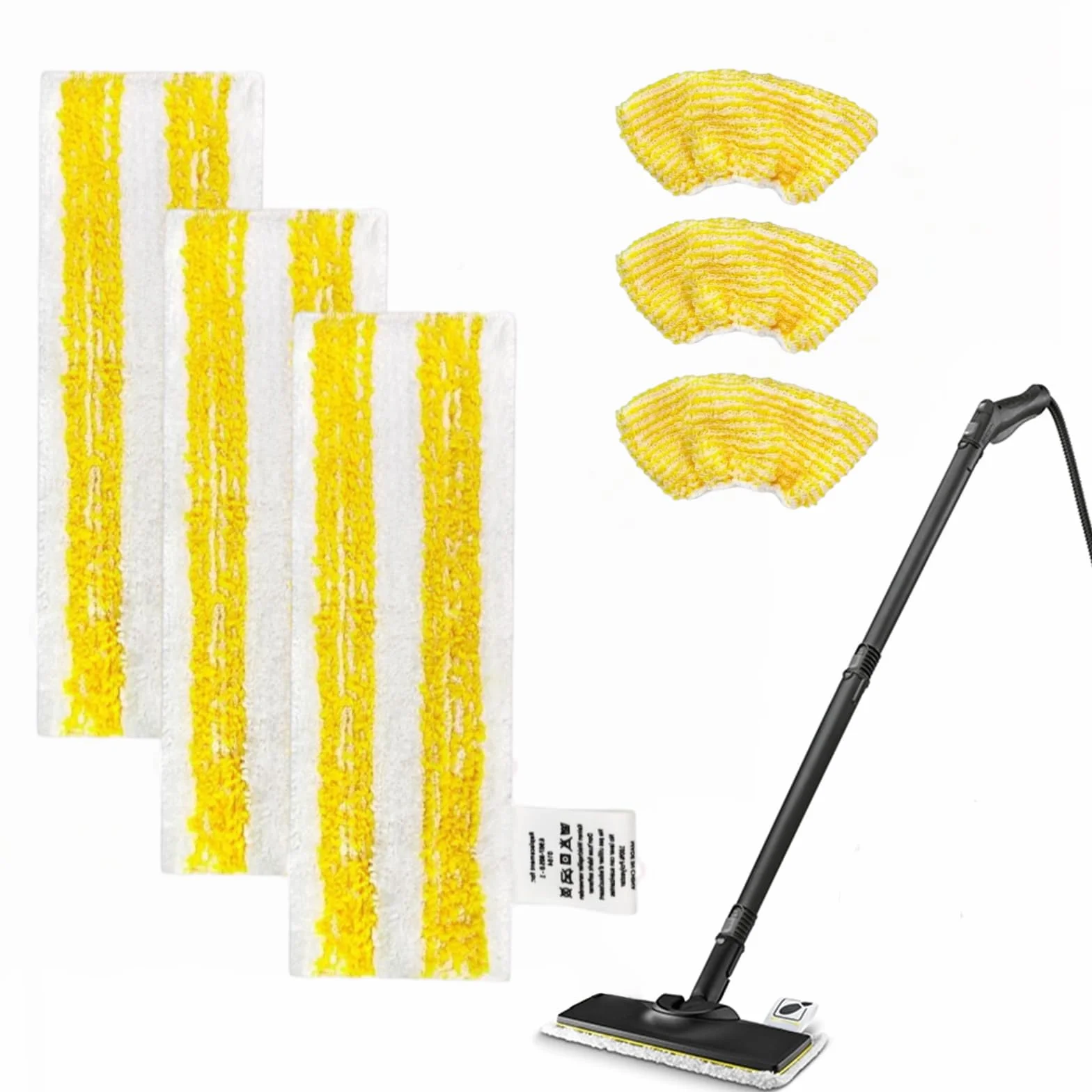 Lot De 6 Chiffons En Microfibre Compatibles Karcher EasyFix SC 1 SC 2 SC 3 SC 4 SC 5 Accessoires Nettoyeur Vapeur
