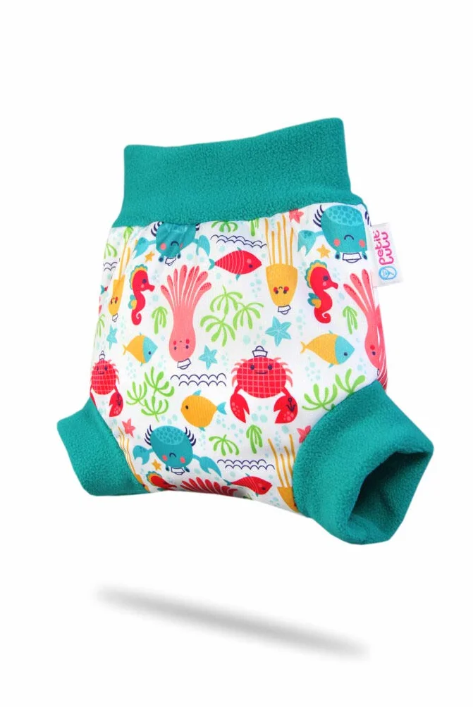 Culotte de Protection Réutilisable Taille XL Shorty en PUL Petit Lulu Étanche Couches Lavables Fabriqué en Europe