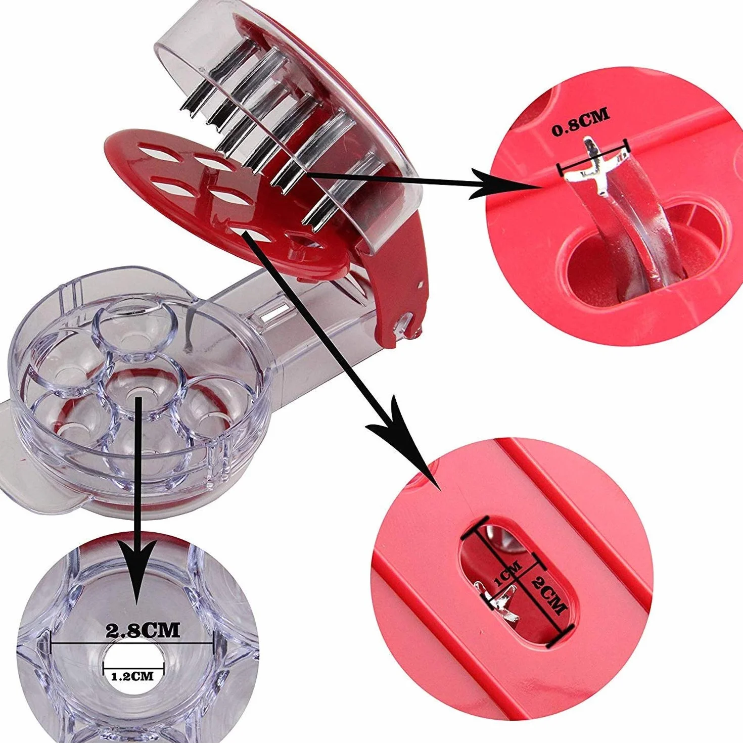 Cherry Pitter 6 Cerises Cherry Seeder Stoner Seed Remover