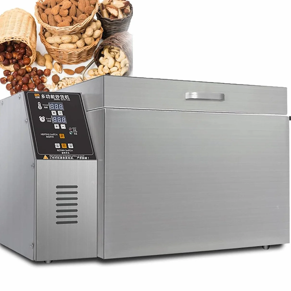 Torréfacteur de Café Commercial 4000g, Torréfacteur Électrique Grains de Café 2000g/4000g, Chauffage Uniforme Antiadhésif