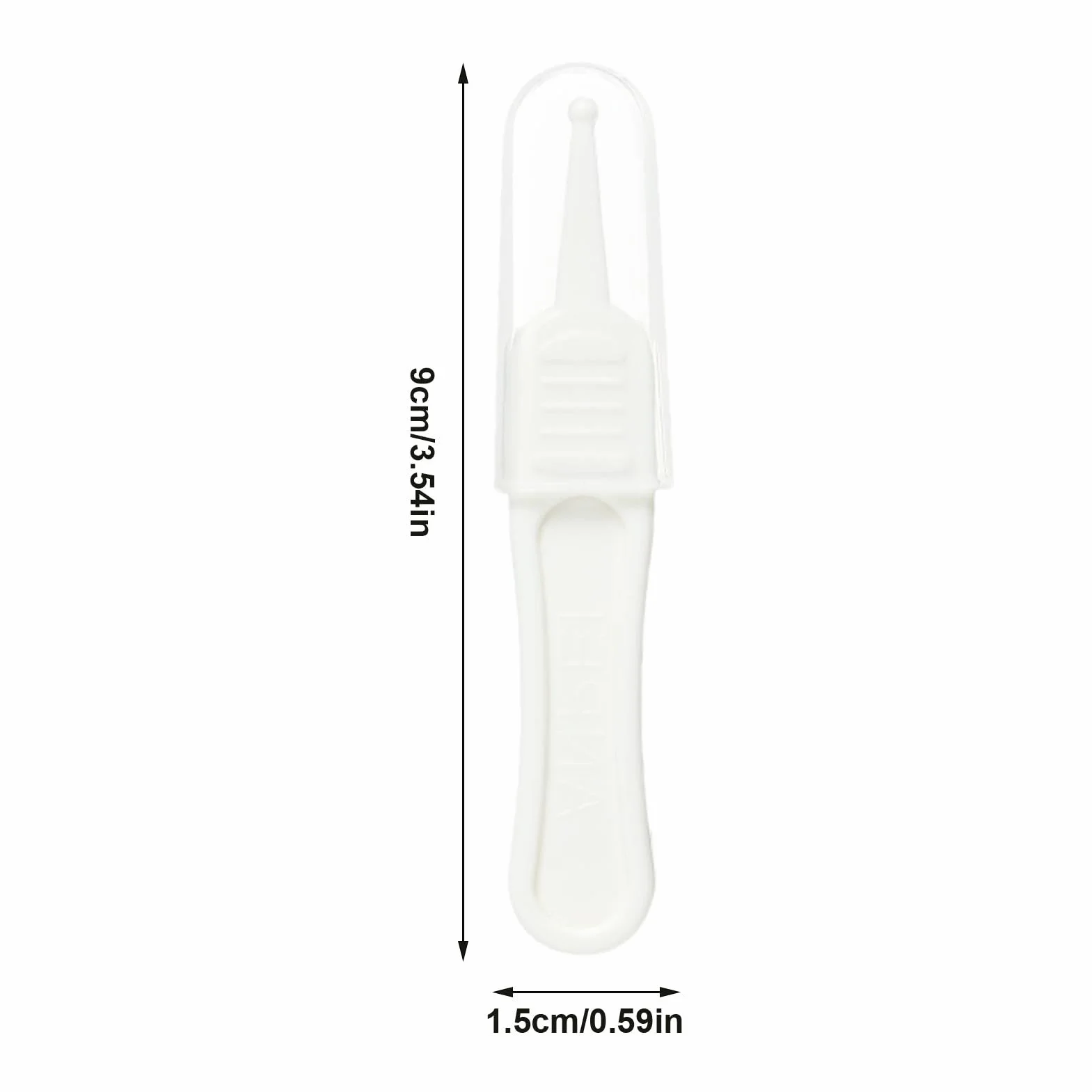 Pince à épiler bébé nez oreilles nettoyage tête ronde