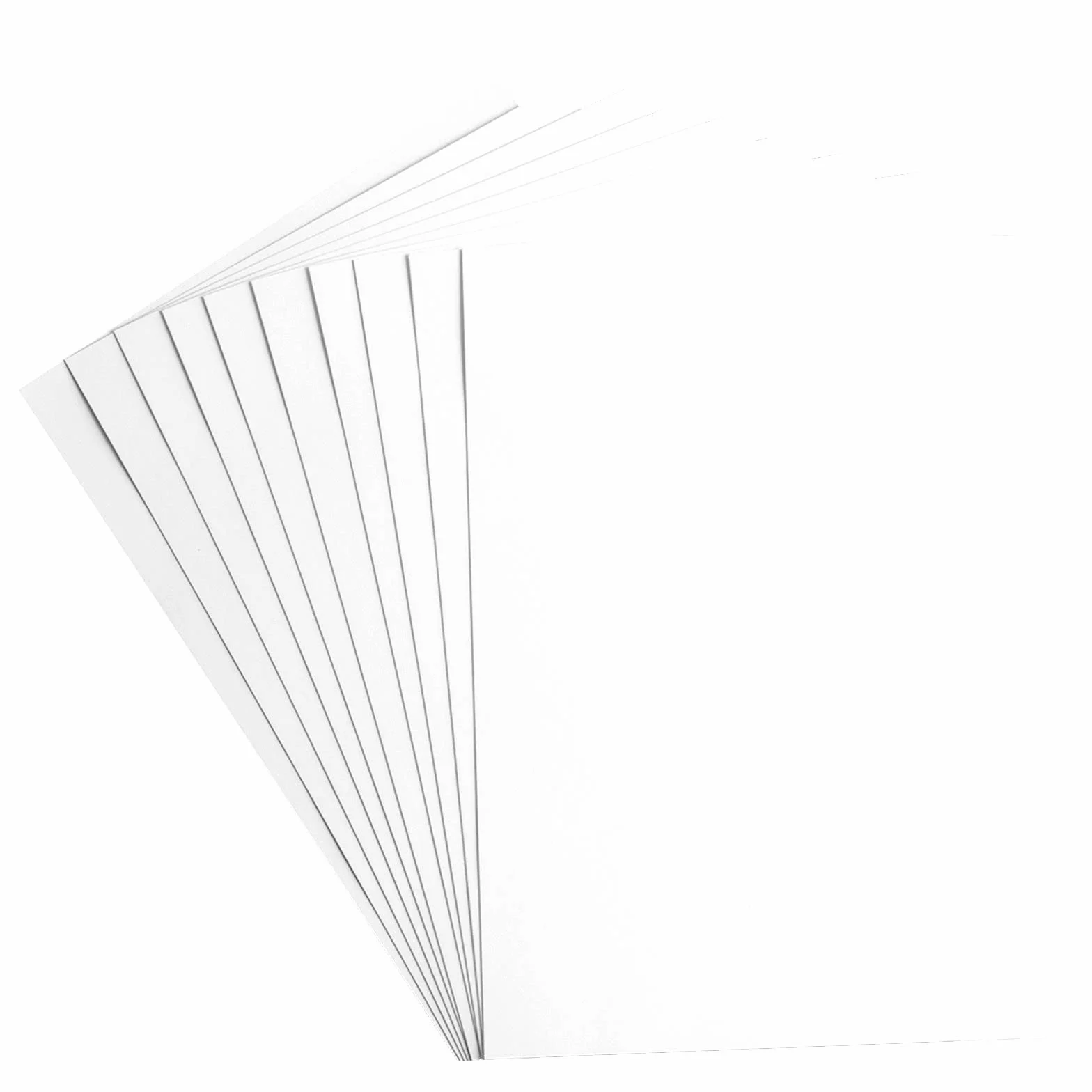 Florence Papier Cartonné Blanc Lisse A4 216 g/m² 10 Feuilles pour Scrapbooking