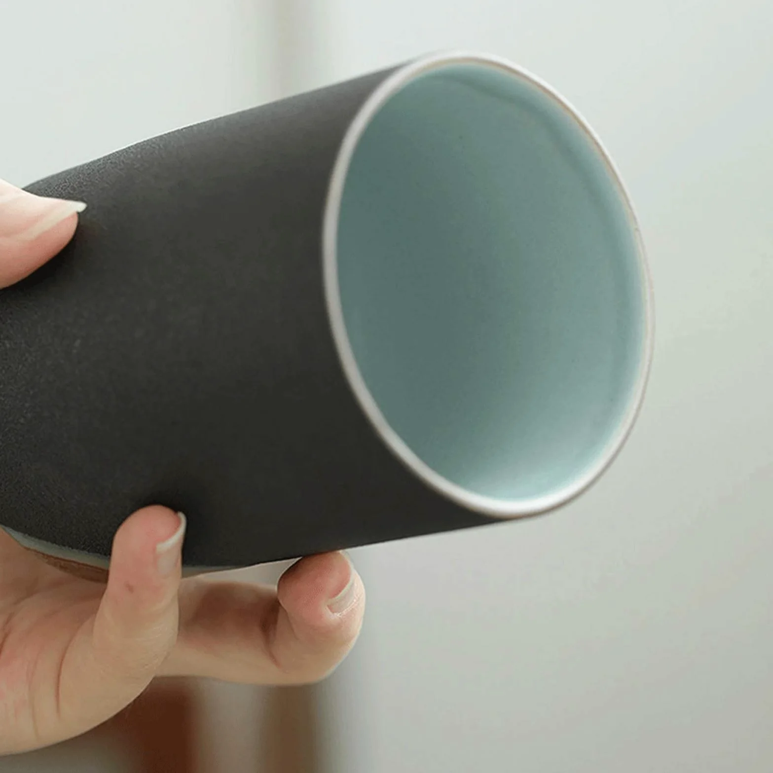 Tasse a Cafe/Mugs Cafe Coupe En Céramique Simple De Style Japonais Avec Bureau De Couvercle Filtre Créatif Tasse À Thé Coupe Du Thé Personal Ménage Tea Tea 250 Ml Tasses de Petit Déjeuner ( Color : No