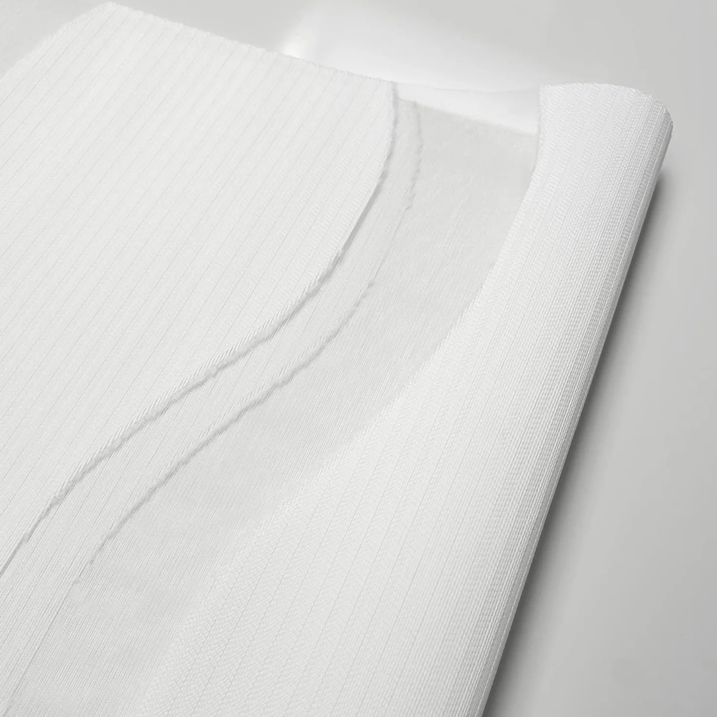 MADECOSTORE Store Enrouleur Jour Nuit Vague avec Coffre - Gamme Must - Blanc - L63 x H160cm