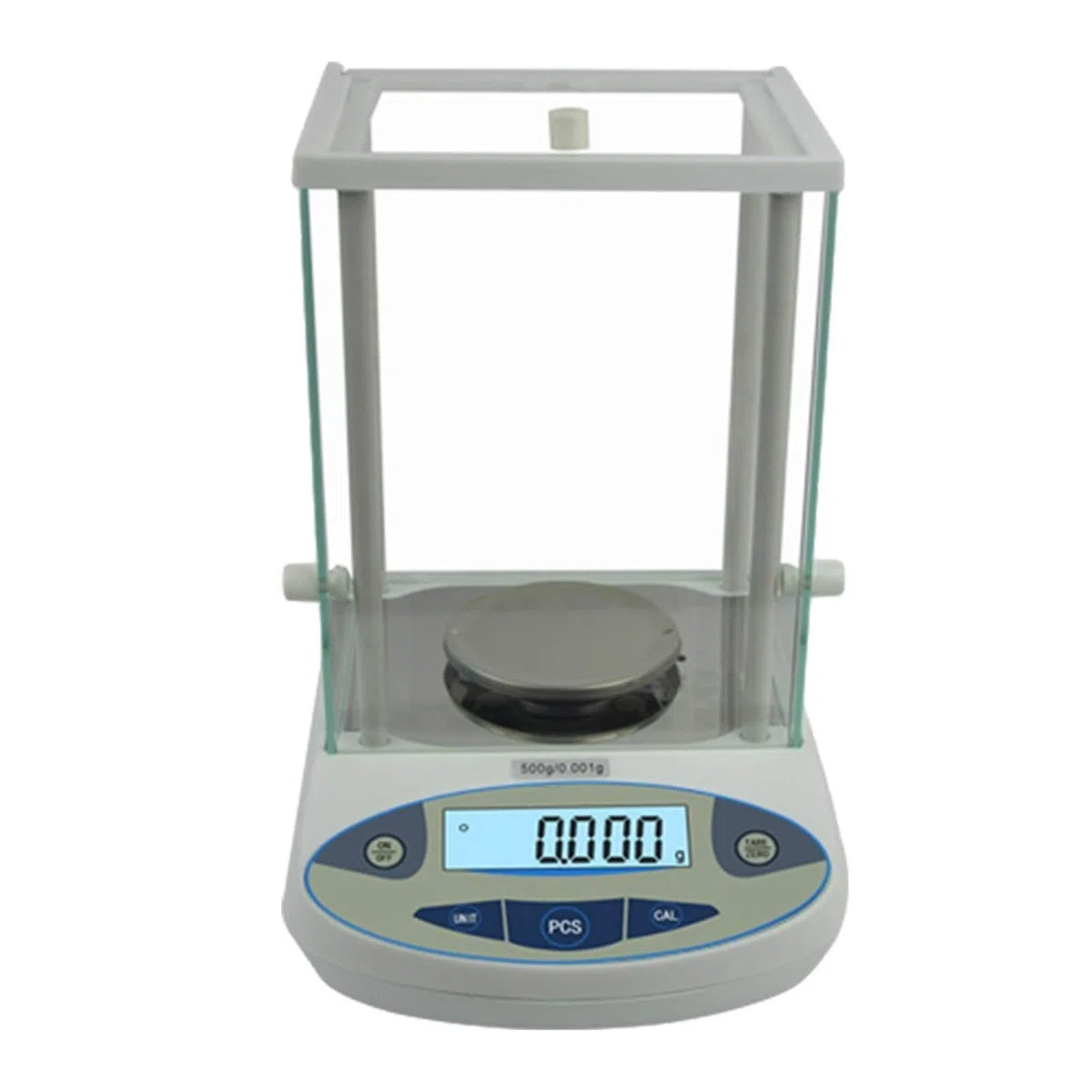 Balance de précision pour Bijoux (0,001 g), Pesage précis en Cuisine et en Laboratoire, avec Pare-Brise, précision Milligramme, 500 g/0,001 g,500g/0.001g