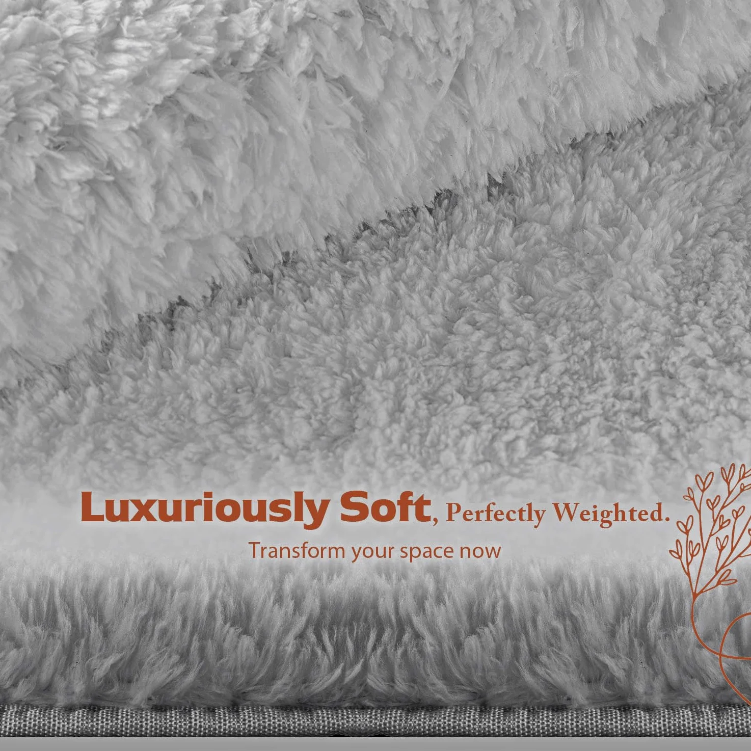 Latepis Tapis Rond 120 cm Gris Chambre Enfant Doux Tapis Salon de Bain Lavable Moelleux Antidérapant