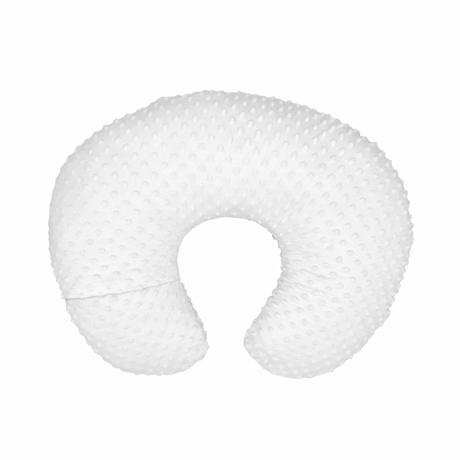 Housse de Coussin d'Allaitement pour Bébé en Forme de U, Nettoyable, Blanc