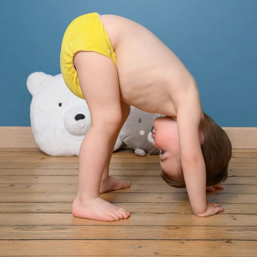 Lessive bébé P'tits Dessous en poudre 1 kg Seau pH 9 Action désinfectante