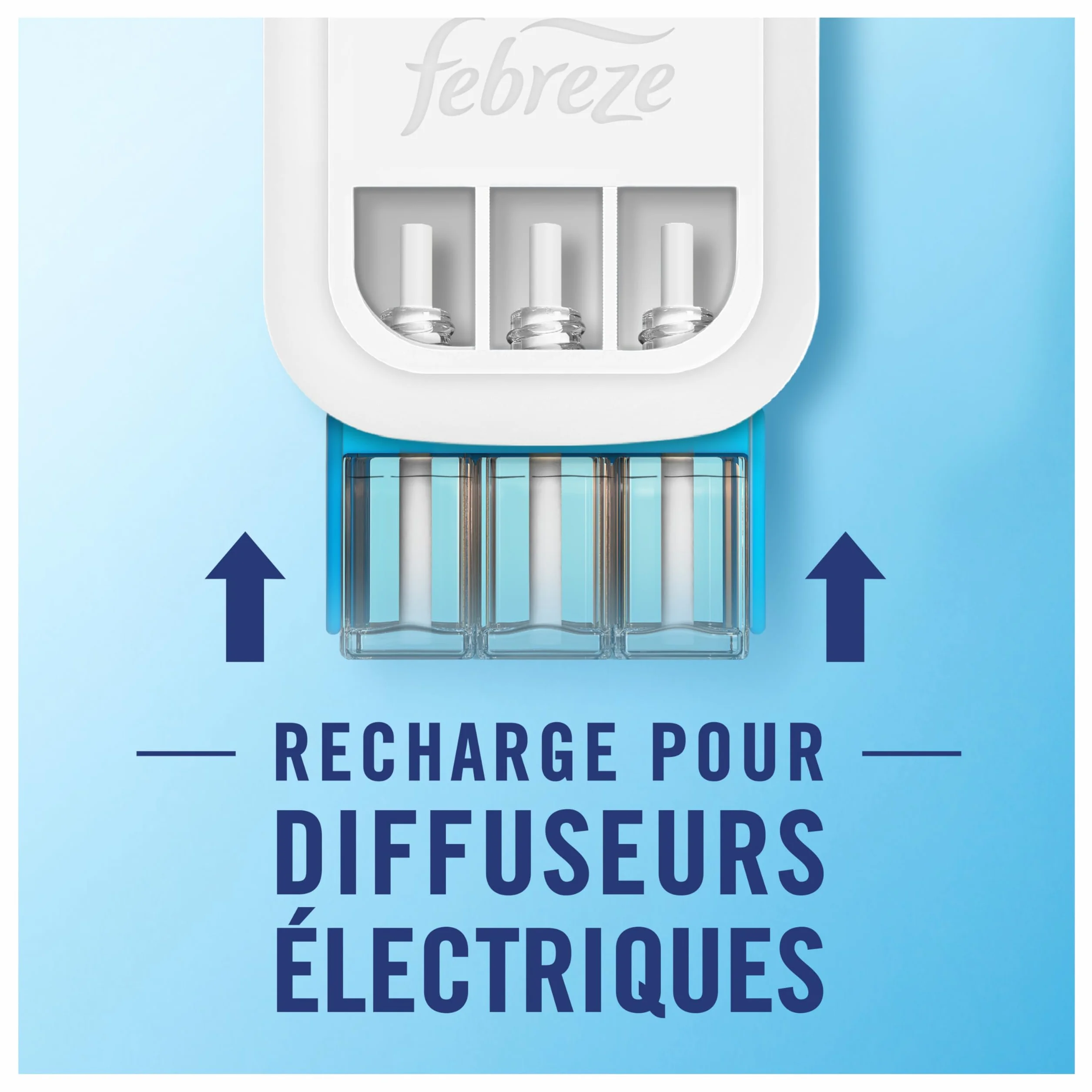 Febreze Désodorisant Électrique Kit Démarrage Diffuseur Recharges 20ml Parfum Fleur de Lys