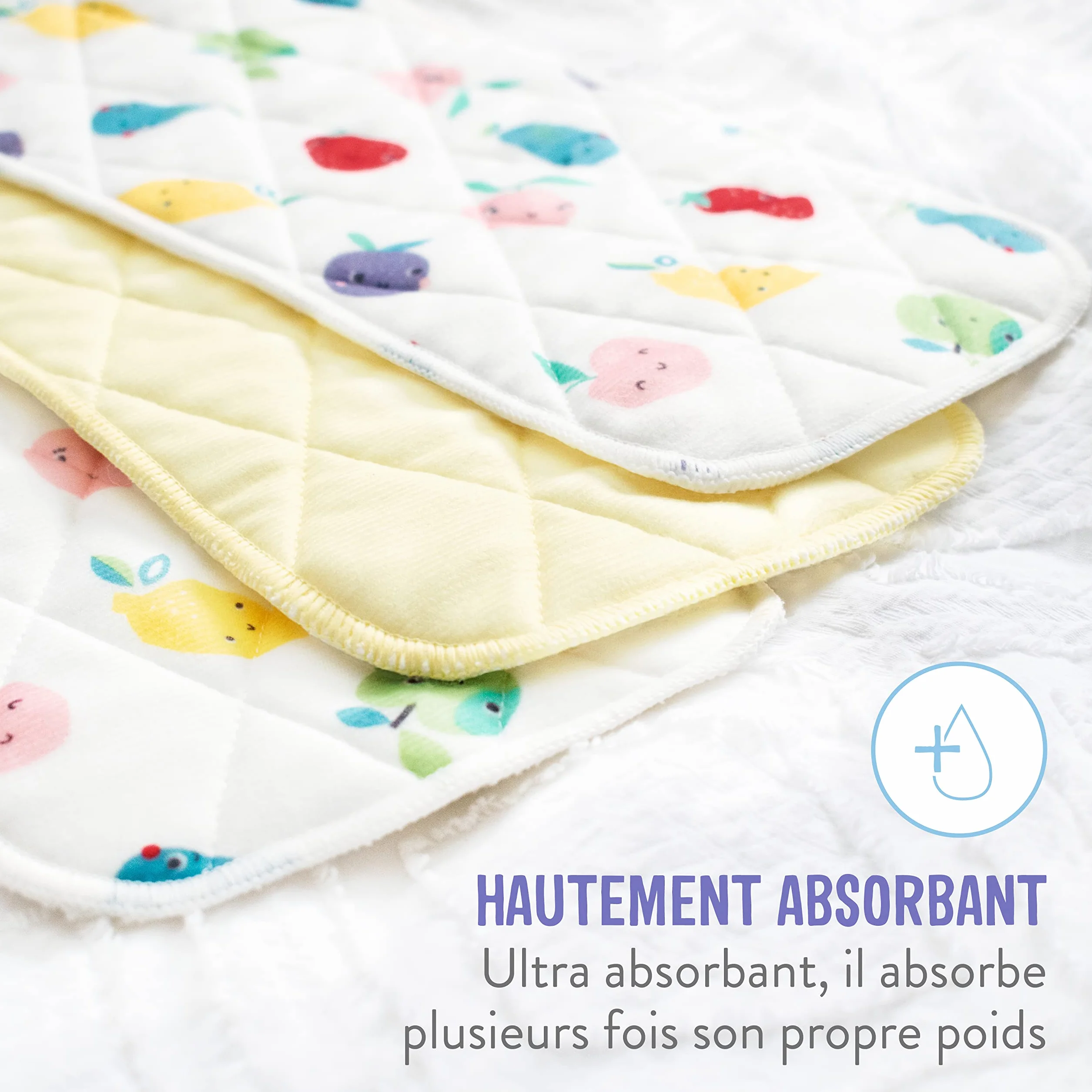 Bambino Mio Mioboost Classique Insert Booster Augmenter l'absorption Blanc