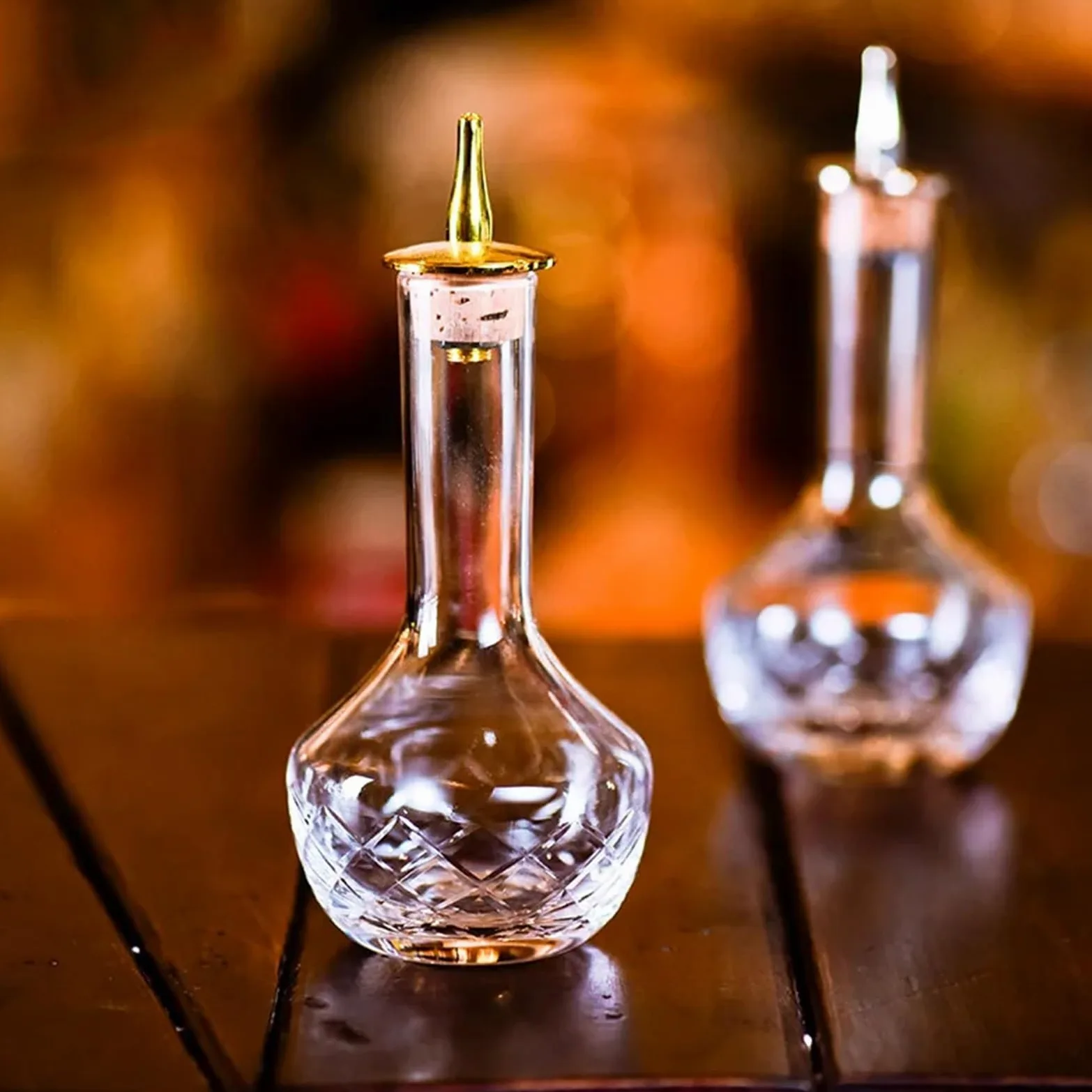 Bouchons à vin 6 pièces goutteur liqueur Dasher hauts outil de barre for garder le Champagne frais(Gold)