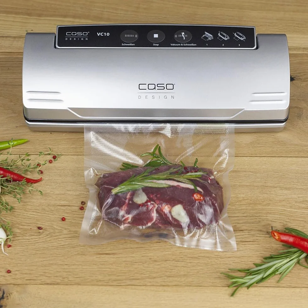 CASO VC 10 machine sous vide alimentaire barre de soudure 30 cm argenté