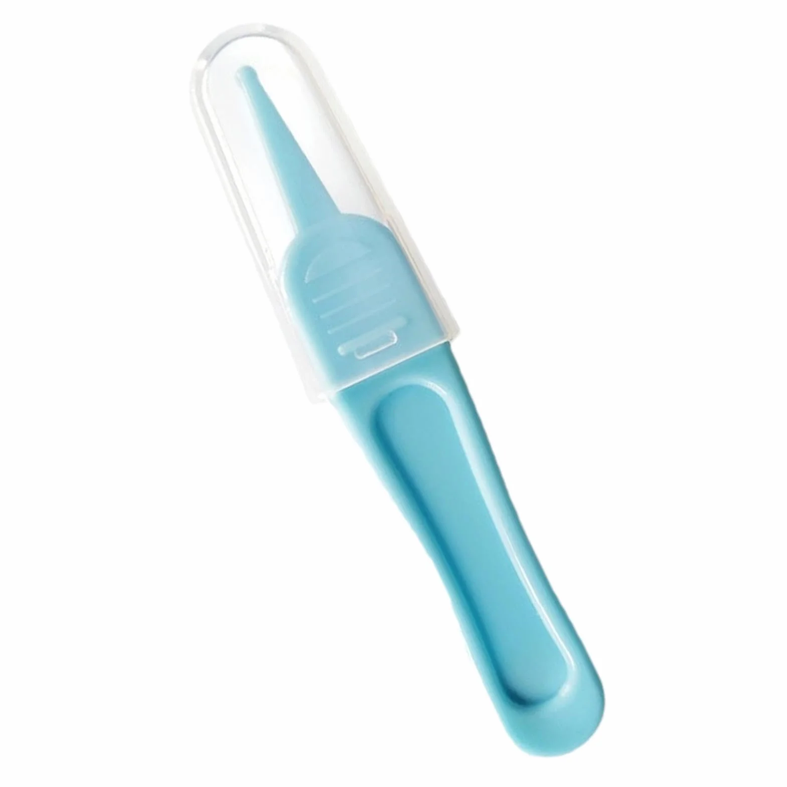 Pince à épiler nez bébé nettoyage tête ronde outil oreilles portable