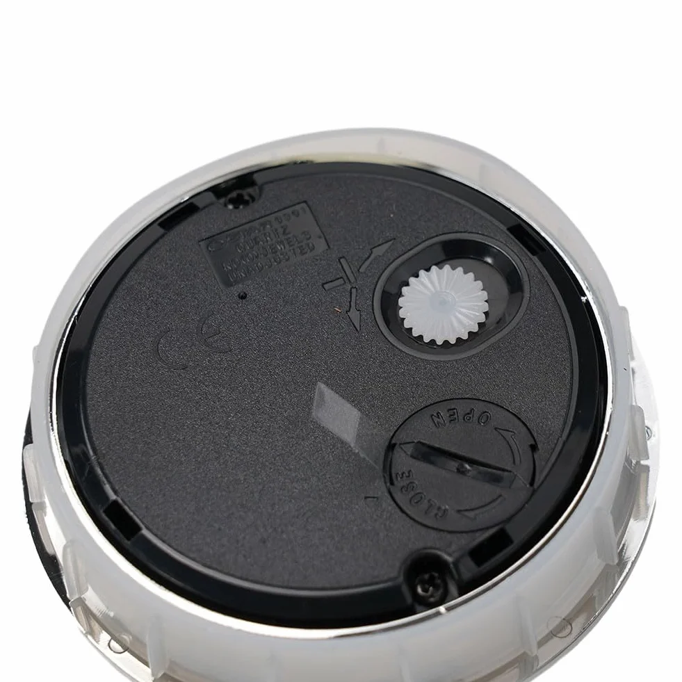 Mini horloge à quartz ronde 61 mm avec insert