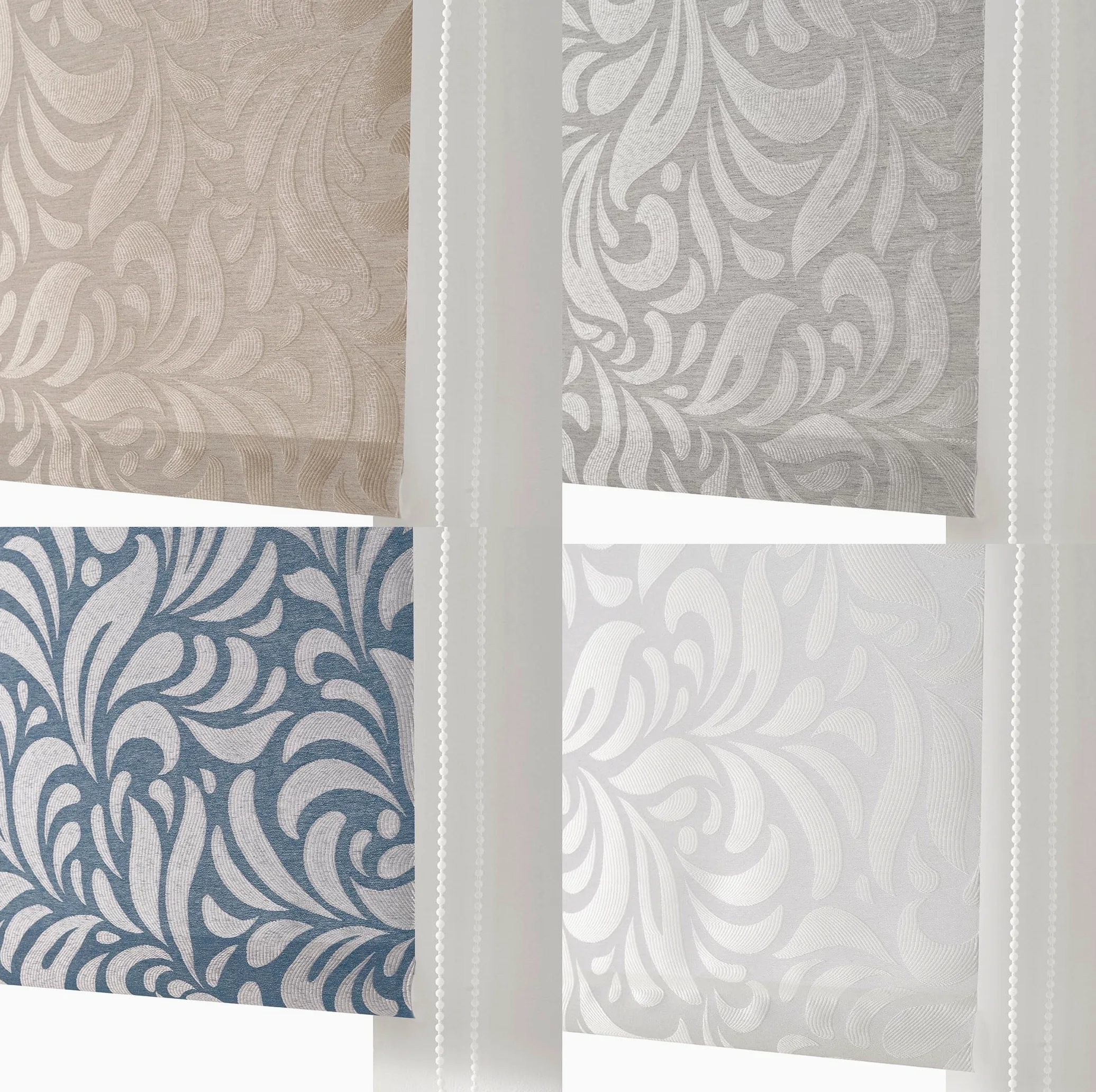Estoralis | MYRCELLA | Store Enrouleur Moderne | Tissu Tamisant | Couleur Lin | 120 x 255 cm. (Largeur/Hauteur) Taille du Tissu 117 x 250 cm. | Stores pour fenêtres et Portes