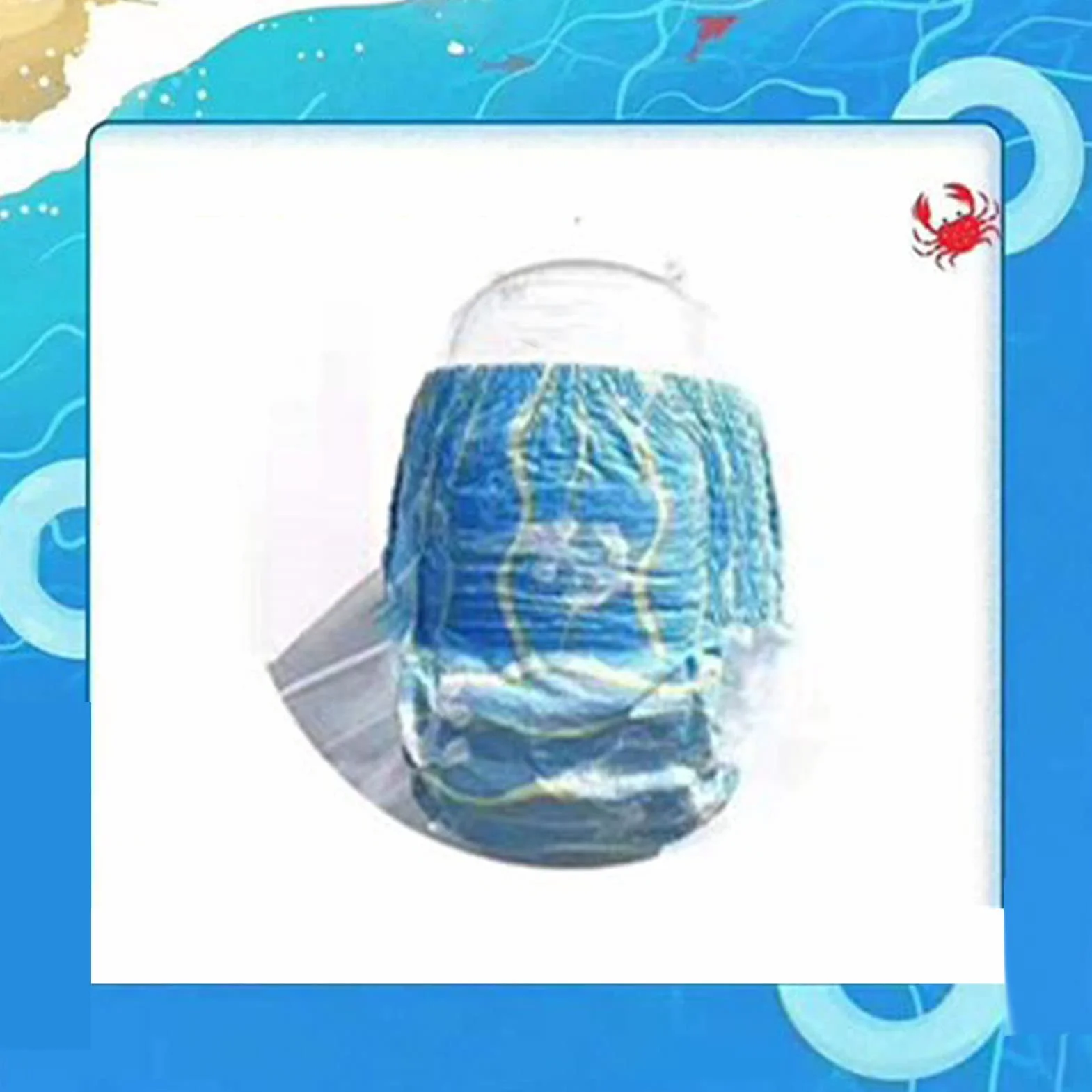 Culotte de bain jetable bébé XXL 12 kg couches hygiéniques imperméables absorbantes